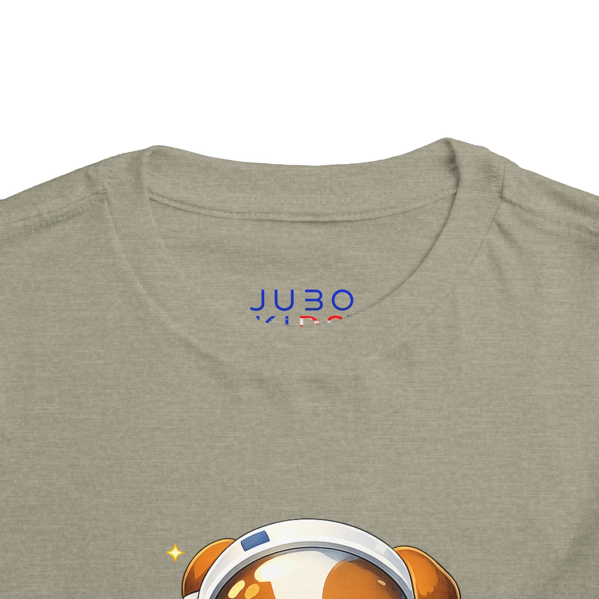 Toddler Astronaut Puppy Tee — Cute Space Dog Short Sleeve Shirt