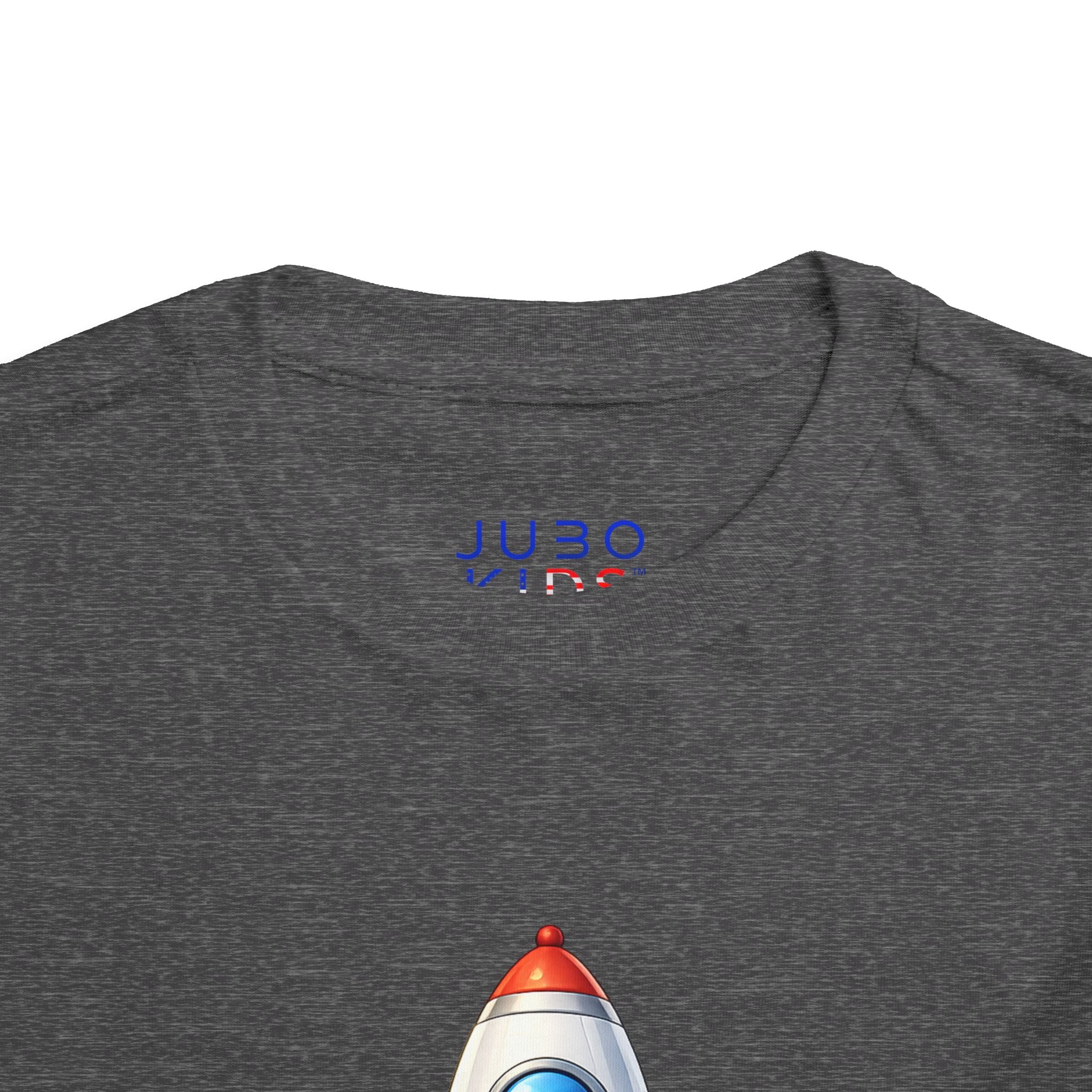 Toddler Rocket Tee — Cute Space Rocket Graphic Short Sleeve Shirt for Kids