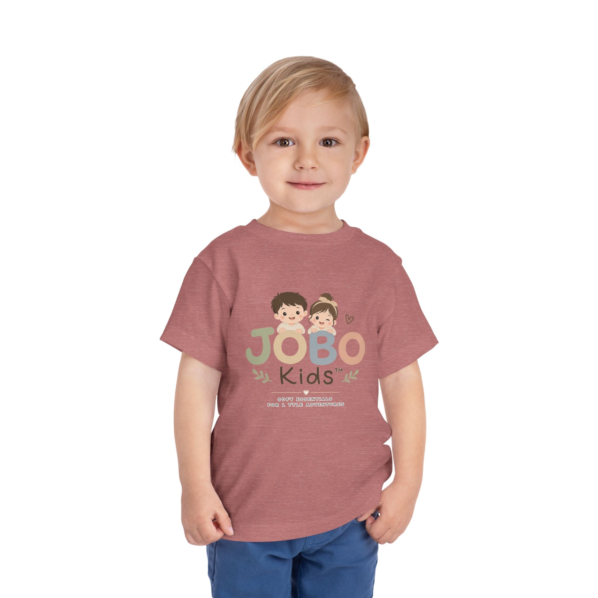 JOBO Kids Toddler Tee — Cute Cartoon Kids Graphic Shirt