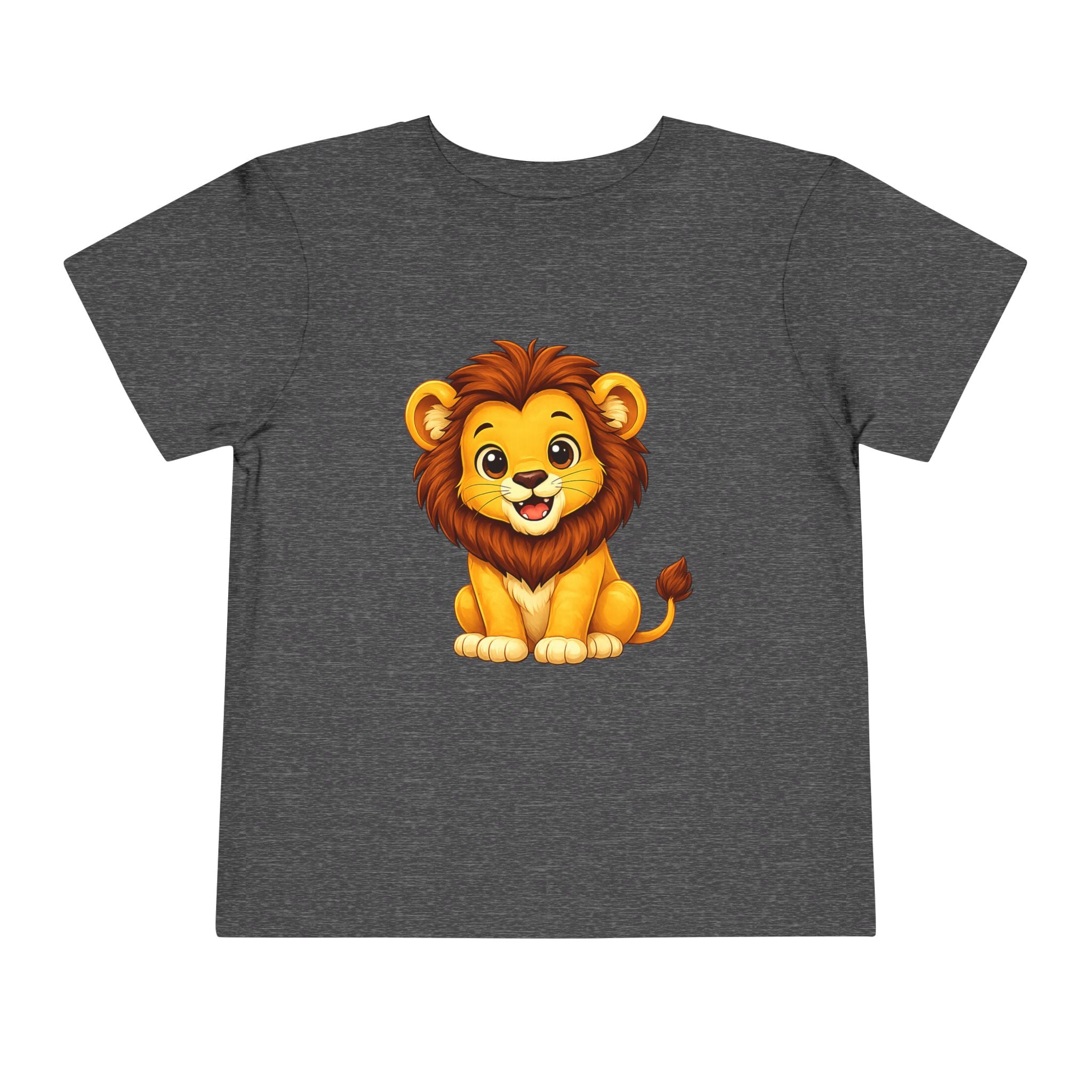 Baby Lion Toddler Tee — Adorable Safari Animal Short Sleeve Shirt