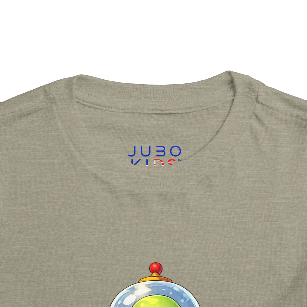Toddler Tee — Cute Alien UFO Rocket Ship Shirt for Kids