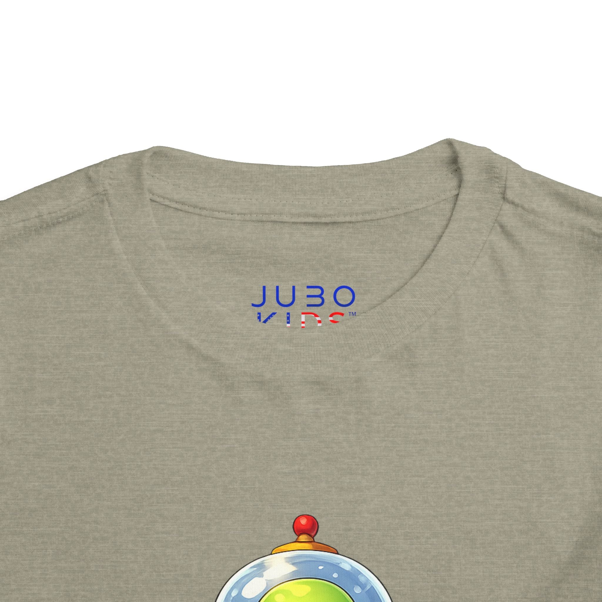 Toddler Tee — Cute Alien UFO Rocket Ship Shirt for Kids