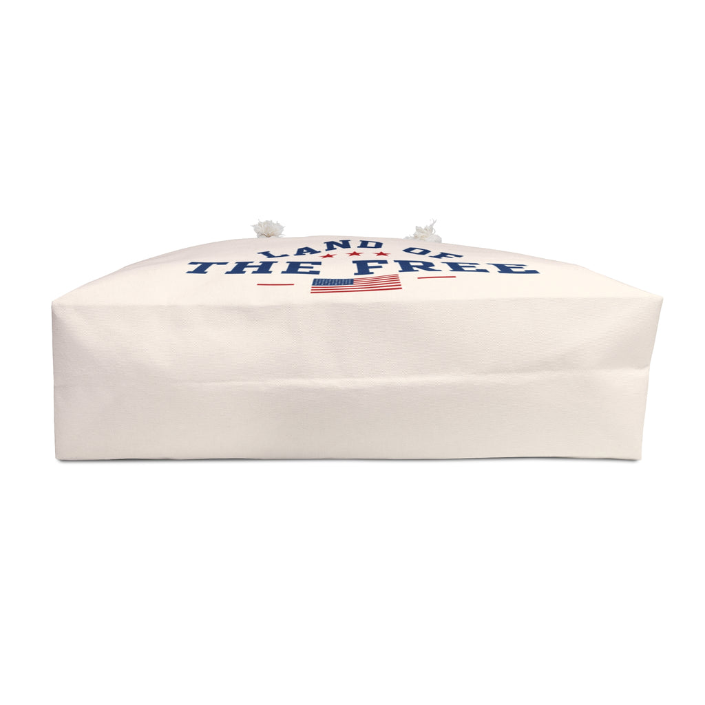 Land of the Free Patriotic Tote
