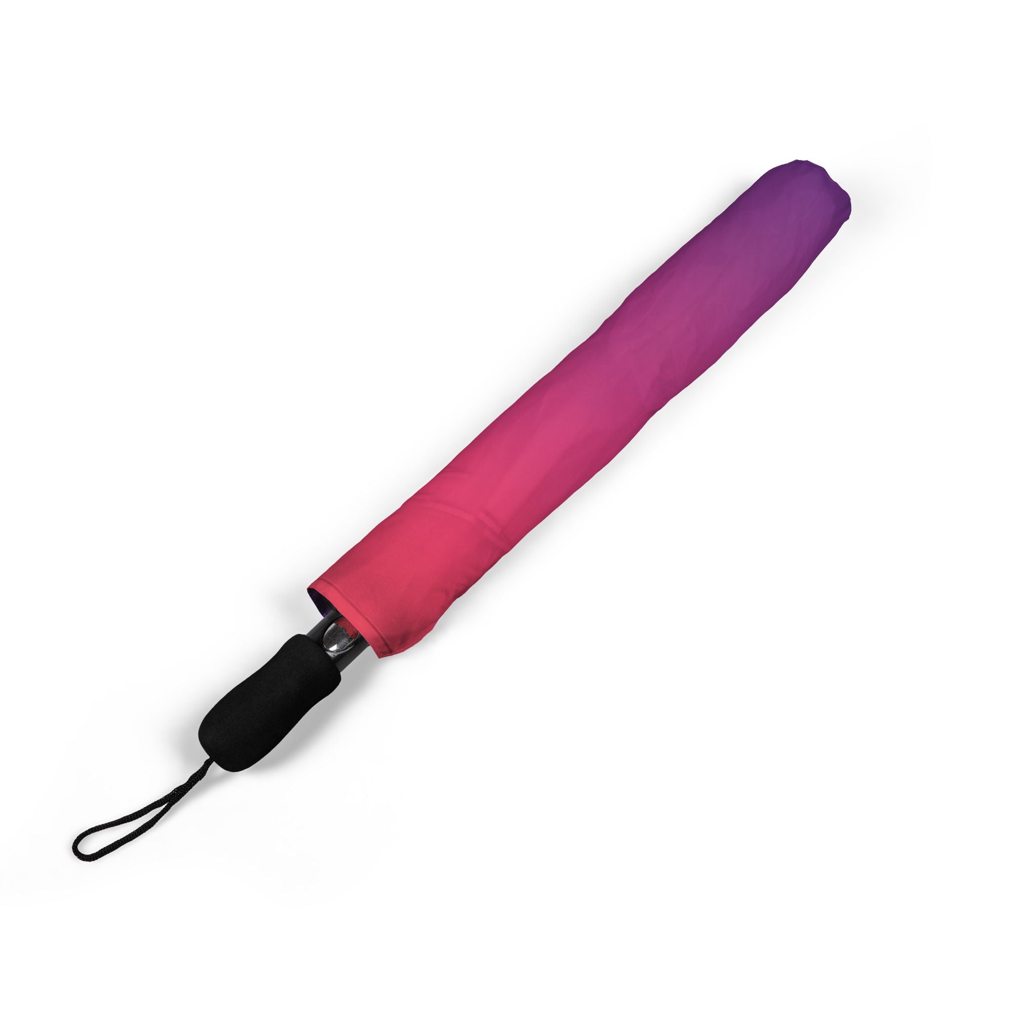 Gradient Sunset Foldable Umbrella — Semi‑Automatic Compact Rain Shield