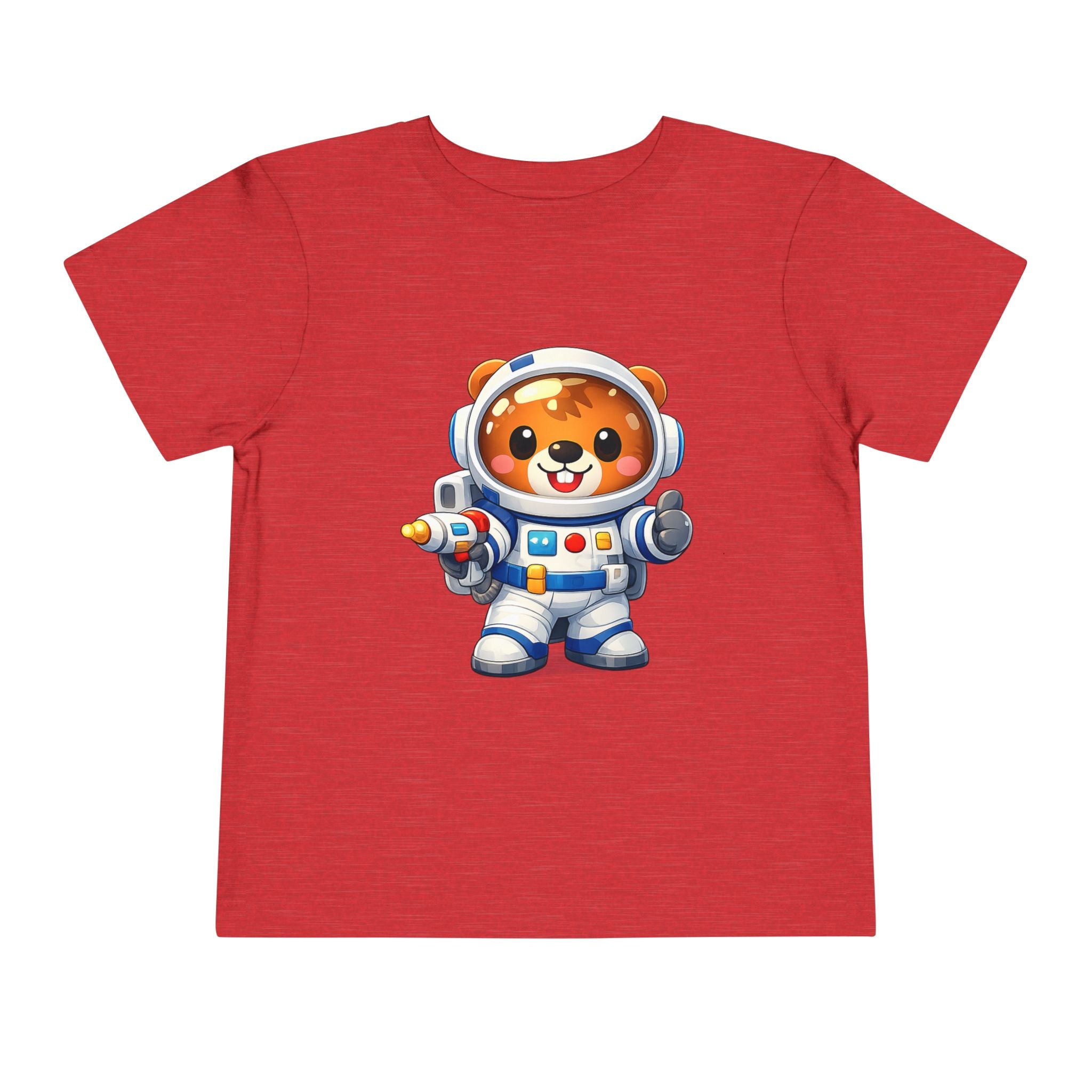 Toddler Astronaut Bear Tee — Cute Space Explorer Kids Shirt