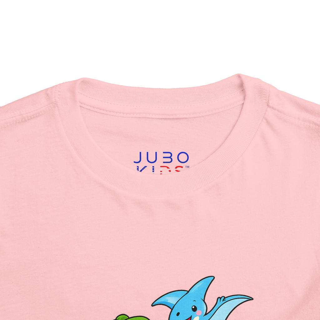 Colorful Dinosaur Toddler Tee — Playful Dino Graphic Shirt for Kids