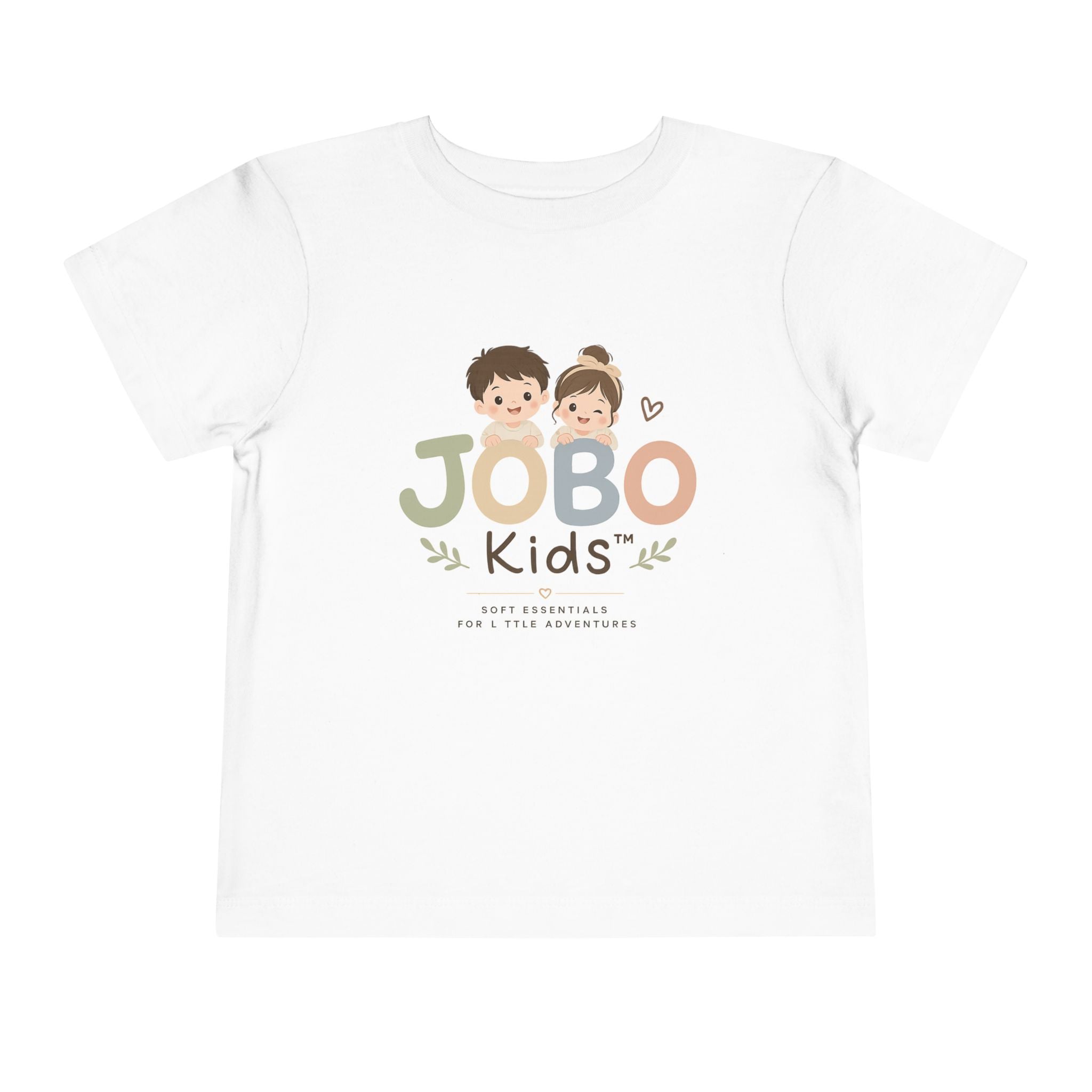 JOBO Kids Toddler Tee — Cute Cartoon Kids Graphic Shirt