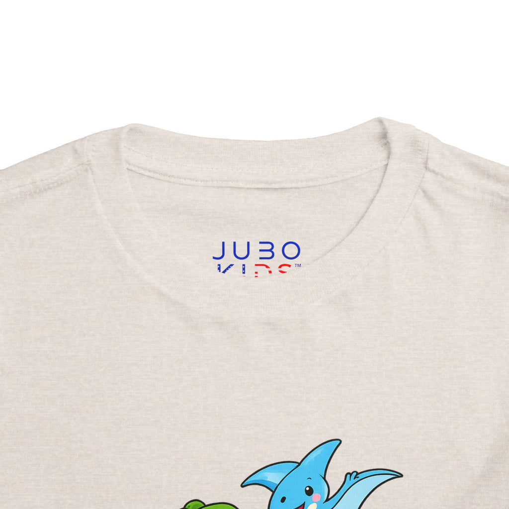 Colorful Dinosaur Toddler Tee — Playful Dino Graphic Shirt for Kids