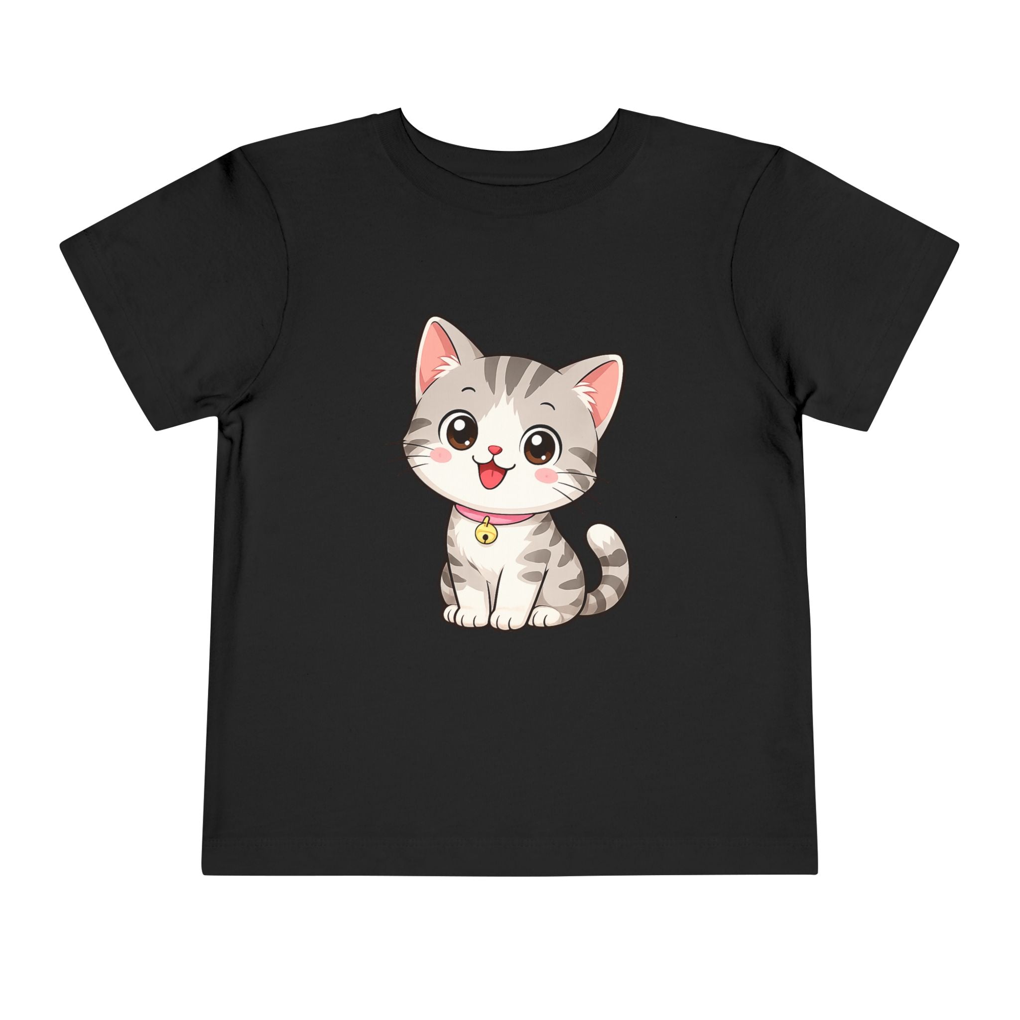 Kitten Toddler Tee — Adorable Cat Graphic Shirt for Kids