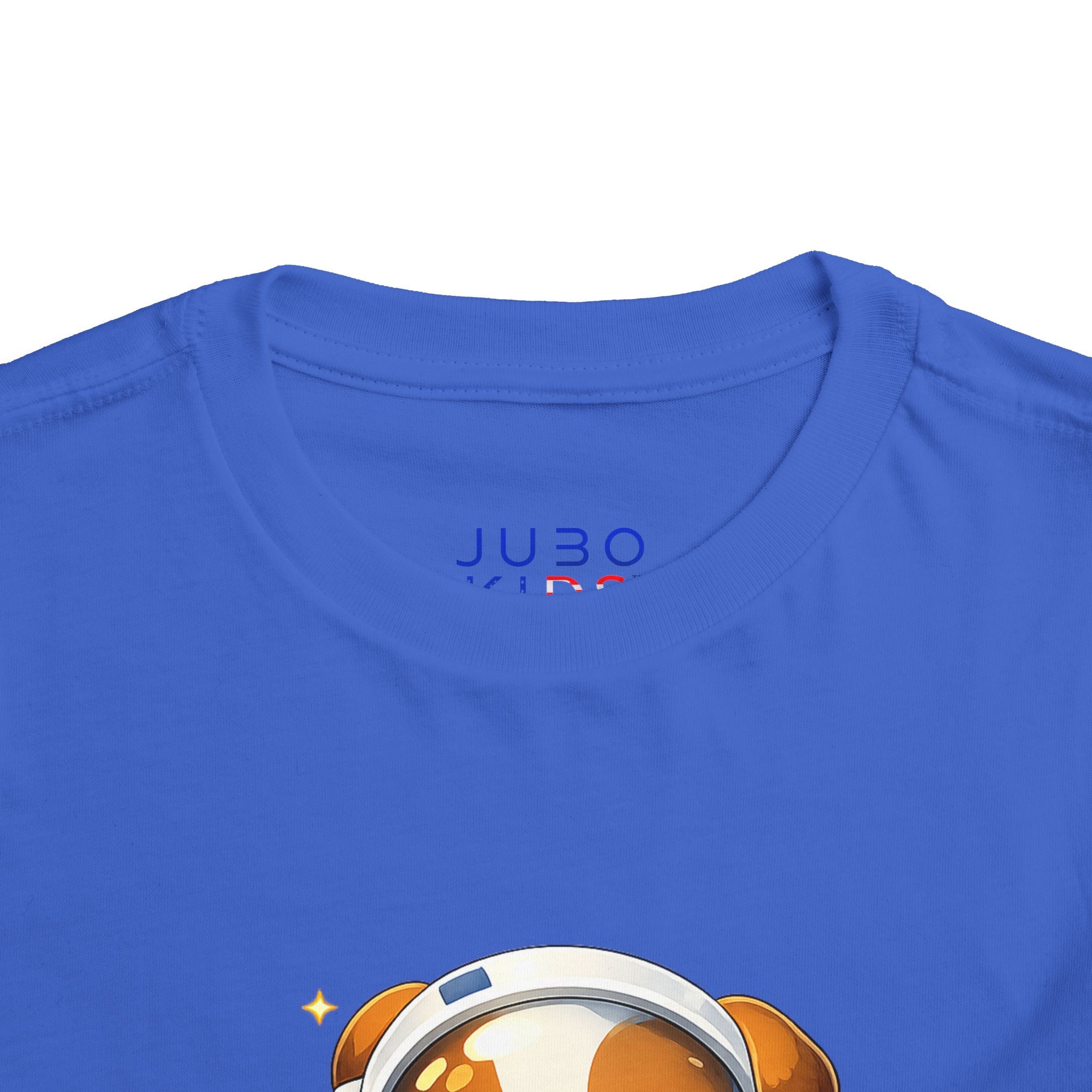Toddler Astronaut Puppy Tee — Cute Space Dog Short Sleeve Shirt
