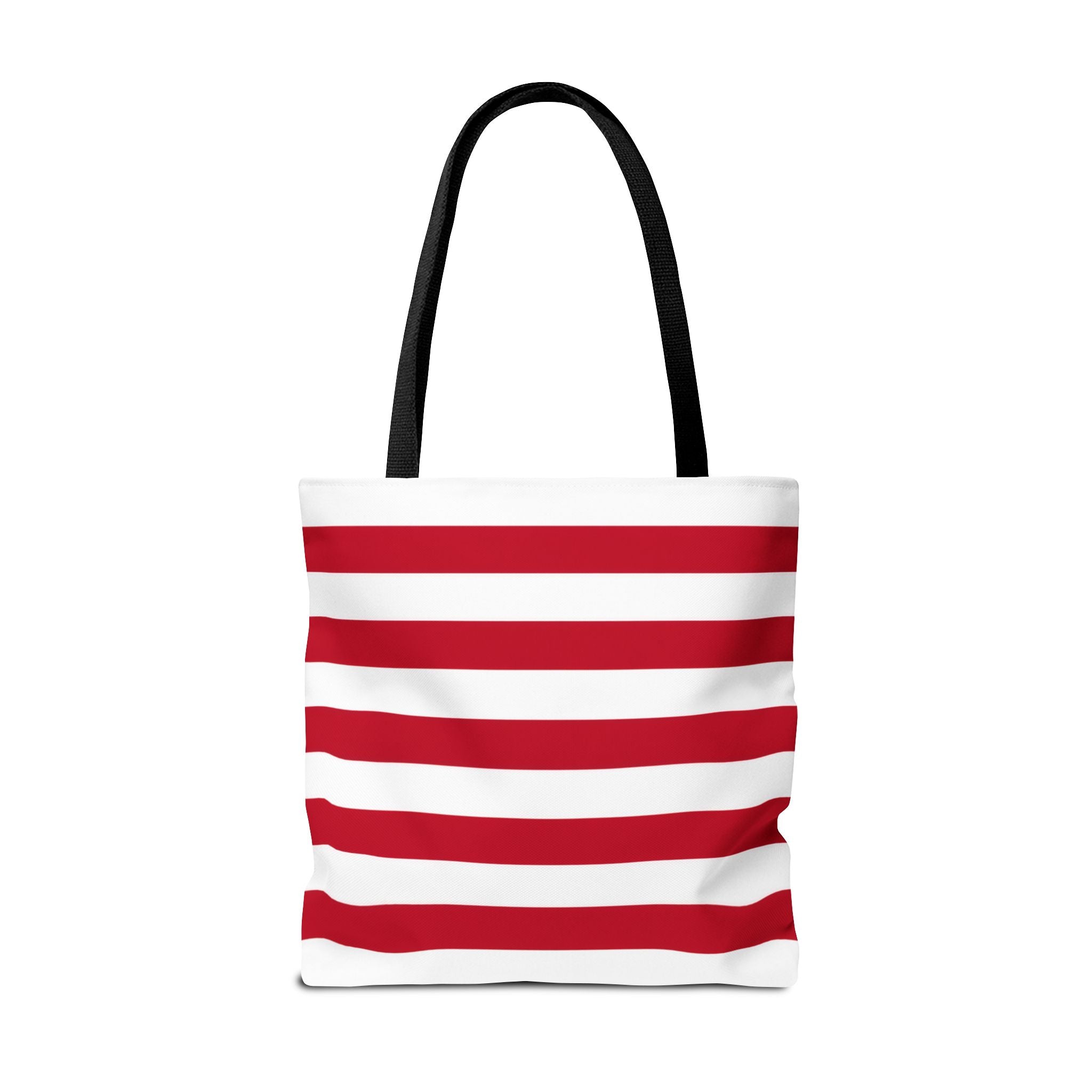 Stars & Stripes Canvas Tote Bag | American Flag Tote | Patriotic Cotton Shopping Bag | Reusable Beach Tote | USA Gift