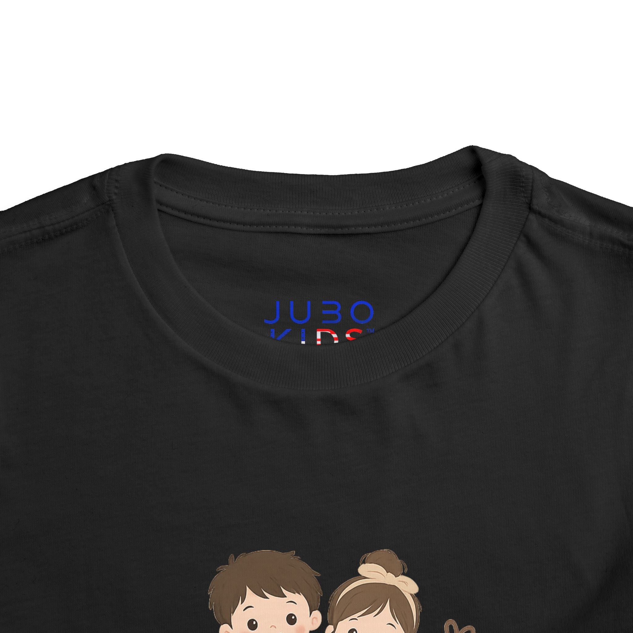 JOBO Kids Toddler Tee — Cute Cartoon Kids Graphic Shirt