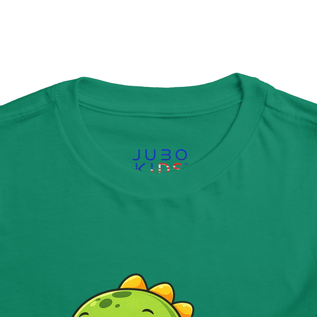 Baby Dinosaur Toddler Tee — Adorable Green Dino Graphic Shirt for Kids