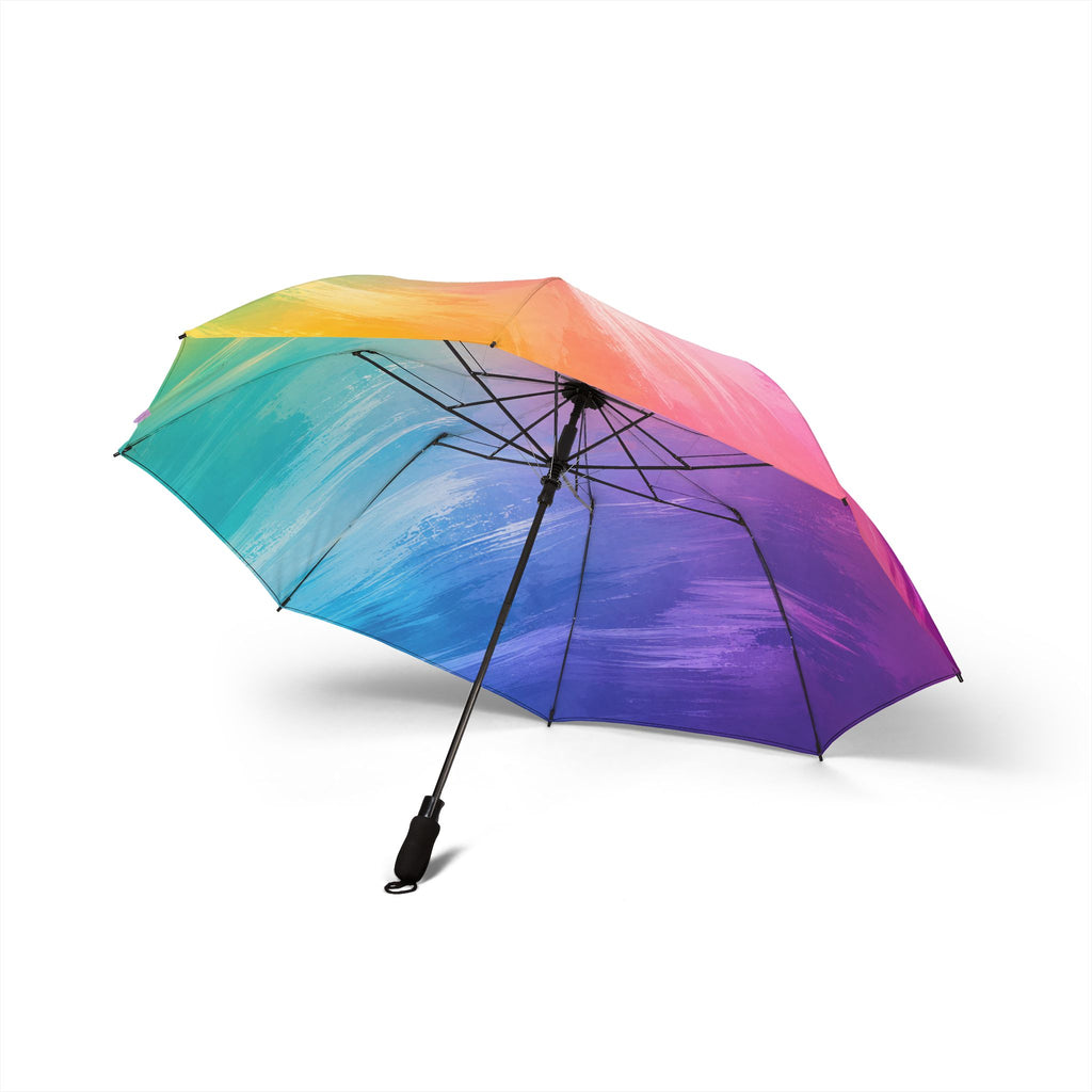 Rainbow Gradient Foldable Umbrella
