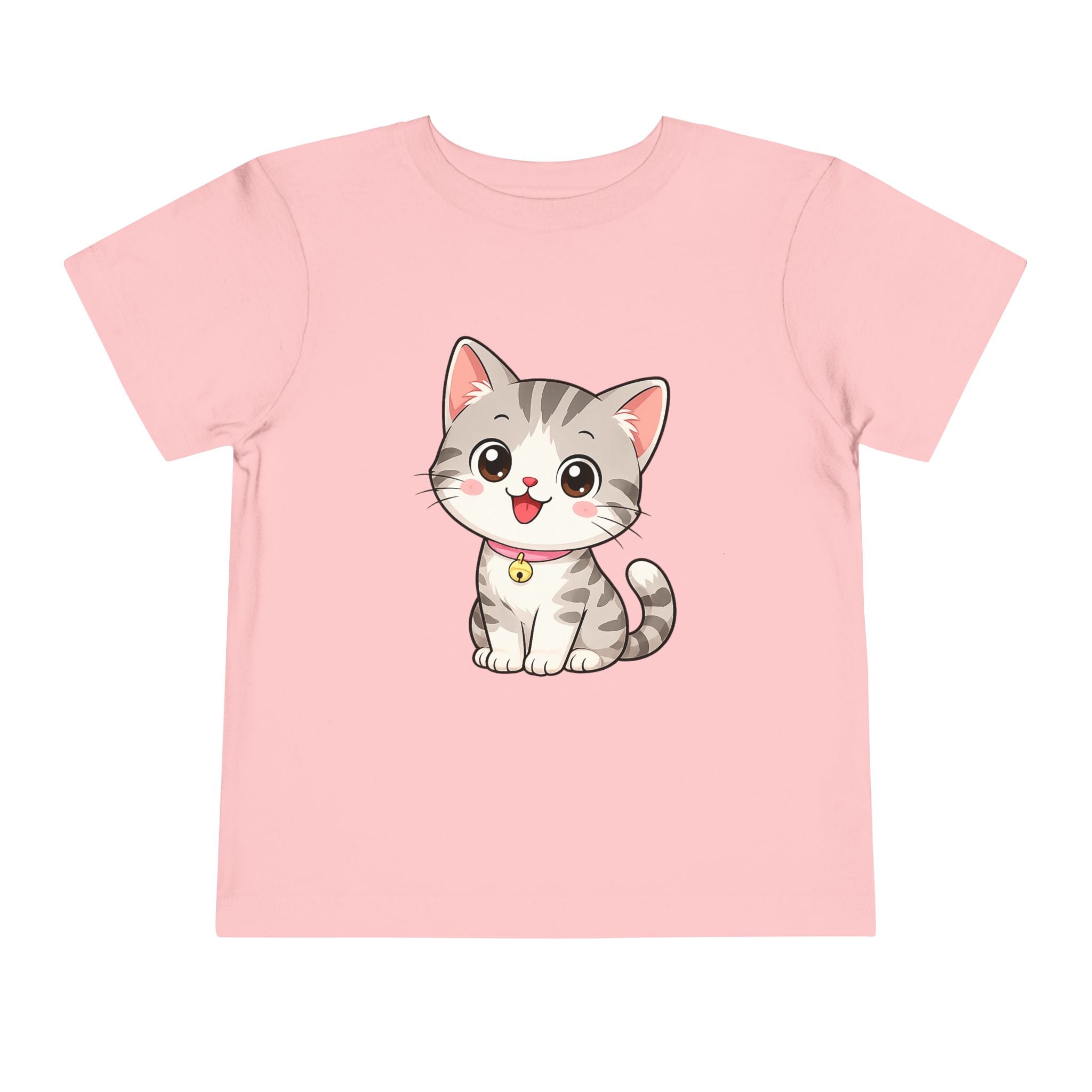 Kitten Toddler Tee — Adorable Cat Graphic Shirt for Kids
