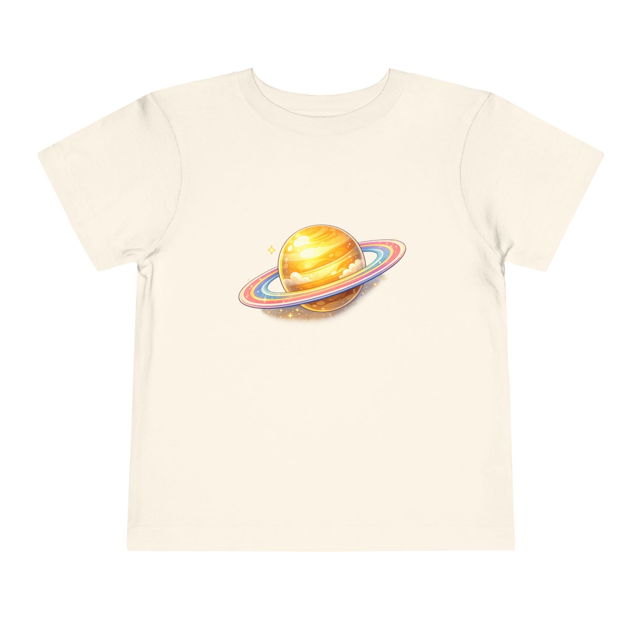 Toddler Tee - Cute Saturn Planet Graphic