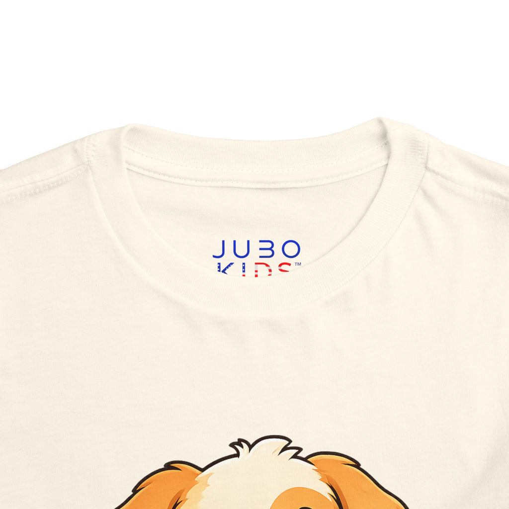Puppy Toddler Tee – Adorable Cartoon Dog Graphic Shirt for Kids