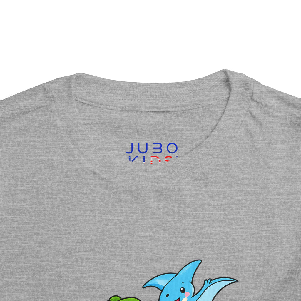 Colorful Dinosaur Toddler Tee — Playful Dino Graphic Shirt for Kids