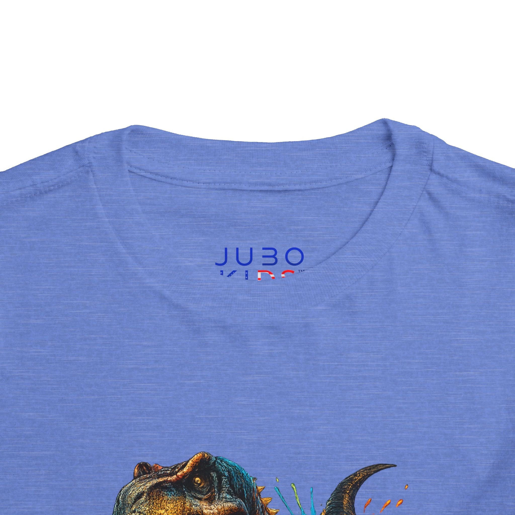Toddler Tee — Colorful Roaring T-Rex Dino Graphic