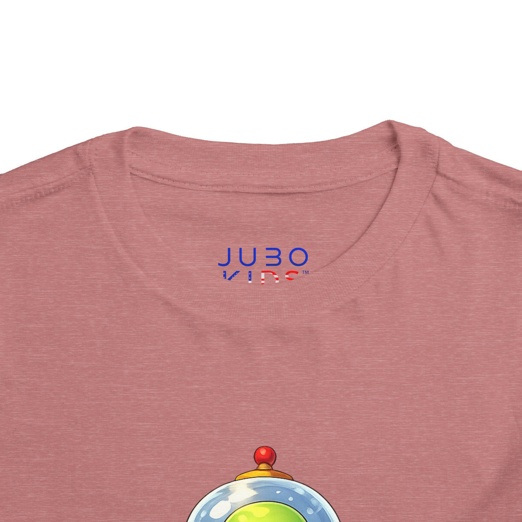 Toddler Tee — Cute Alien UFO Rocket Ship Shirt for Kids