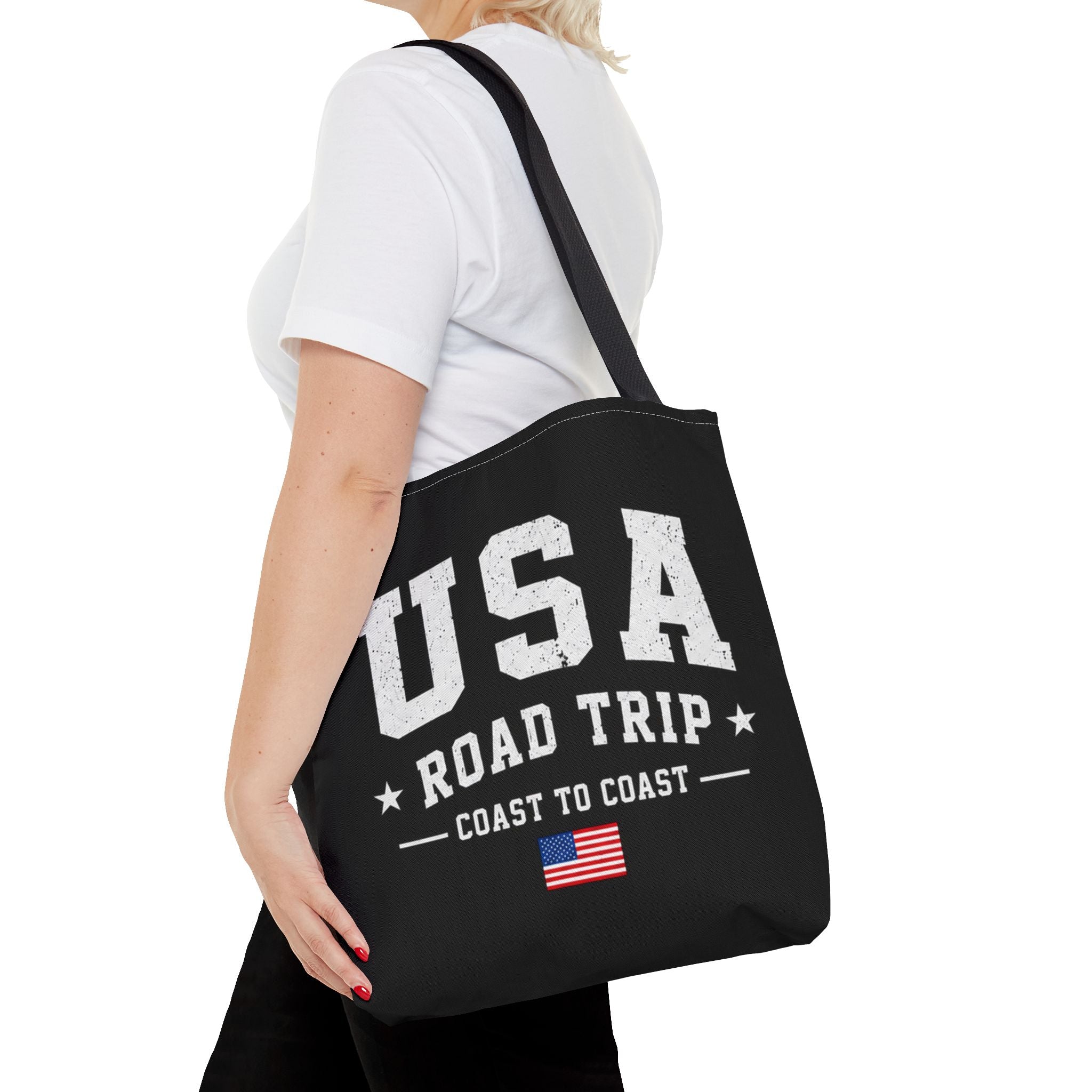 Classic USA Canvas Tote Bag