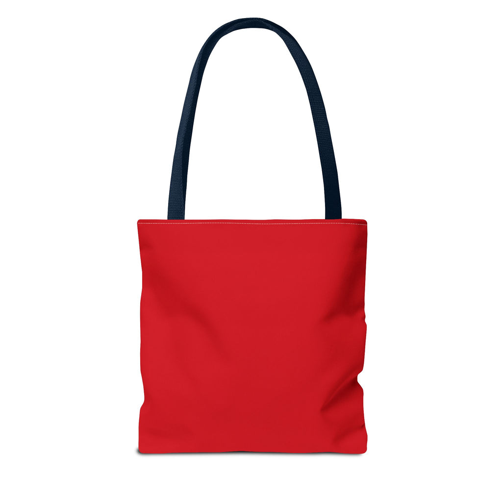 USA Flag Red Tote Bag — Patriotic American Flag