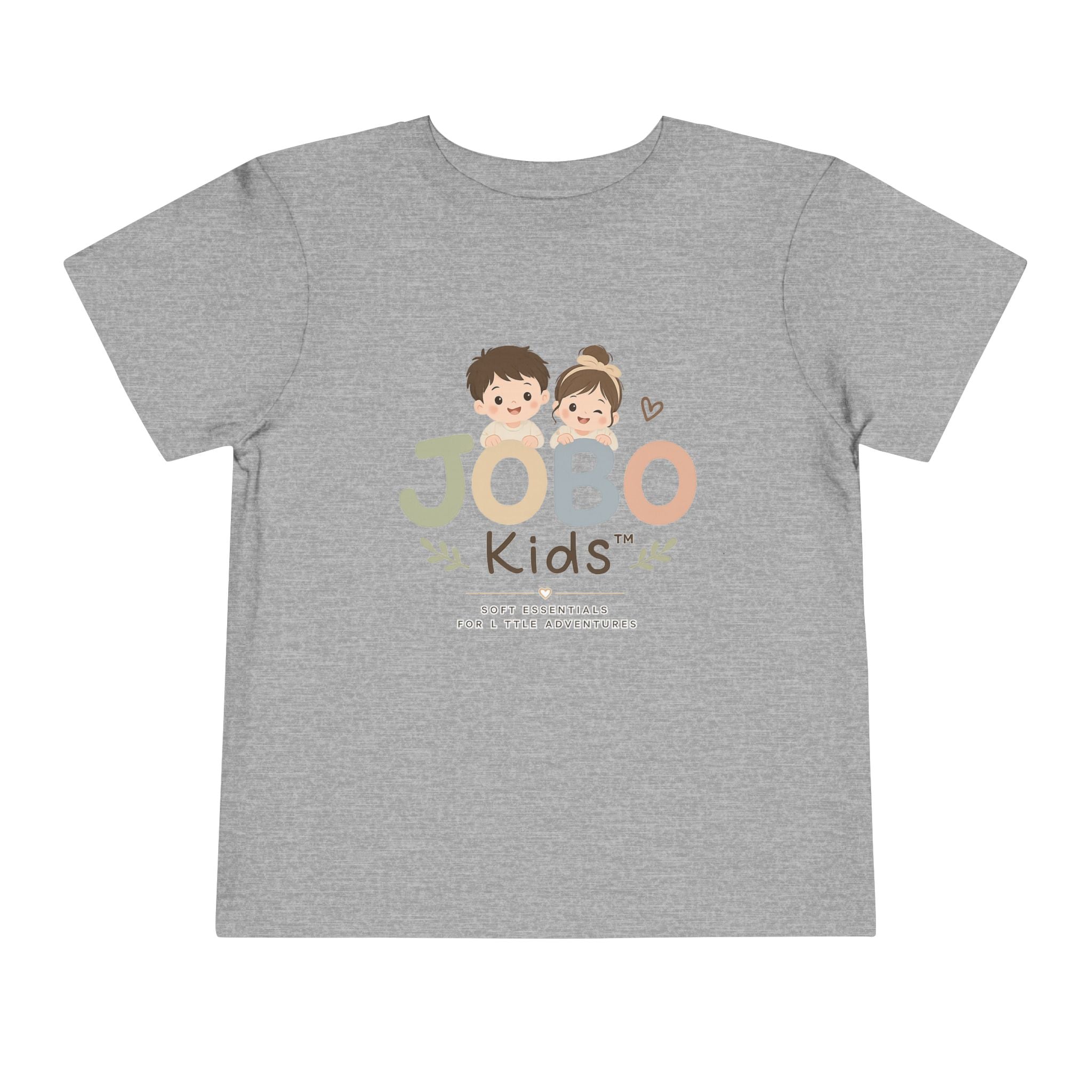 JOBO Kids Toddler Tee — Cute Cartoon Kids Graphic Shirt