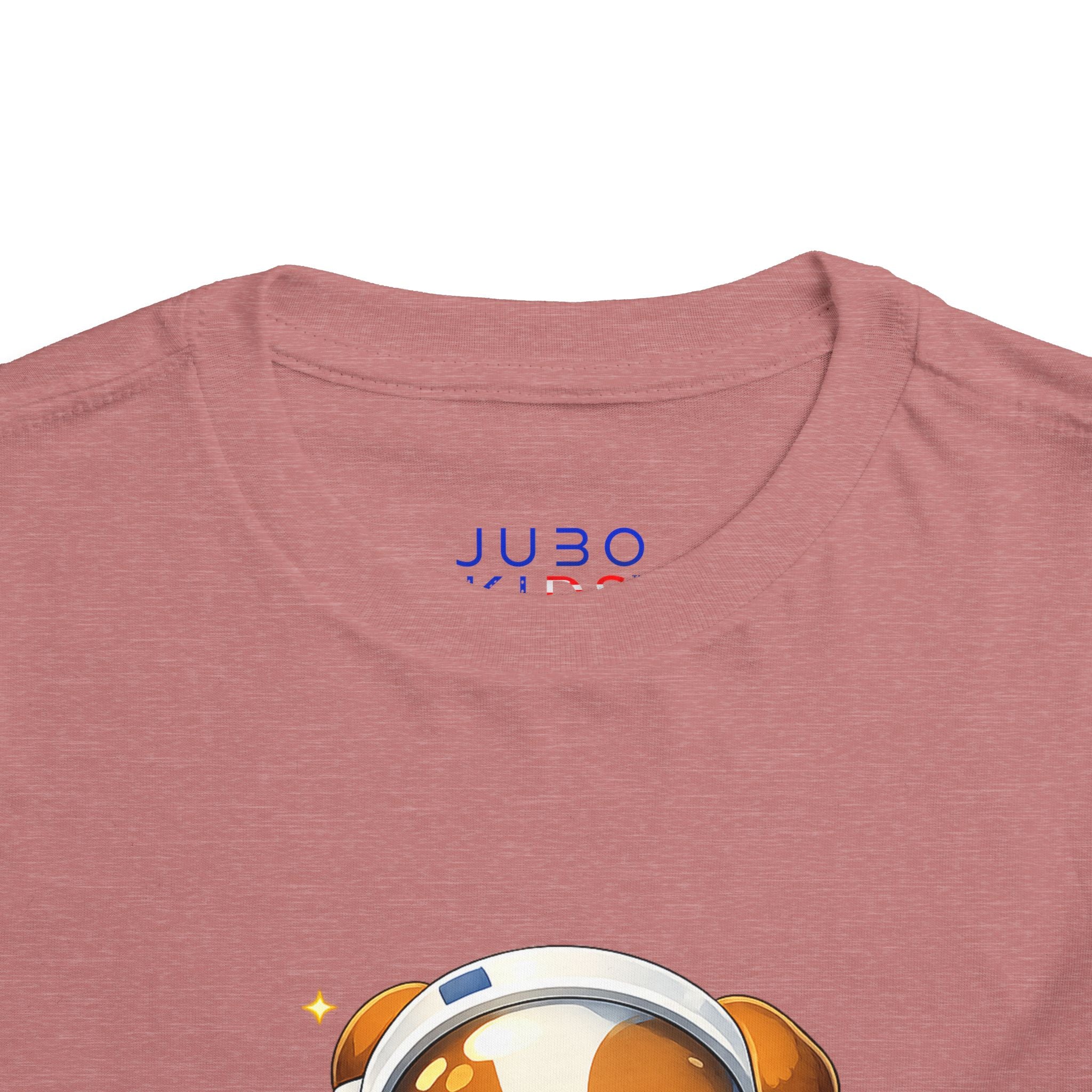 Toddler Astronaut Puppy Tee — Cute Space Dog Short Sleeve Shirt