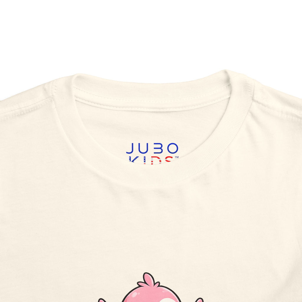Toddler Tee — Cute Rainbow Baby Birds Graphic Shirt