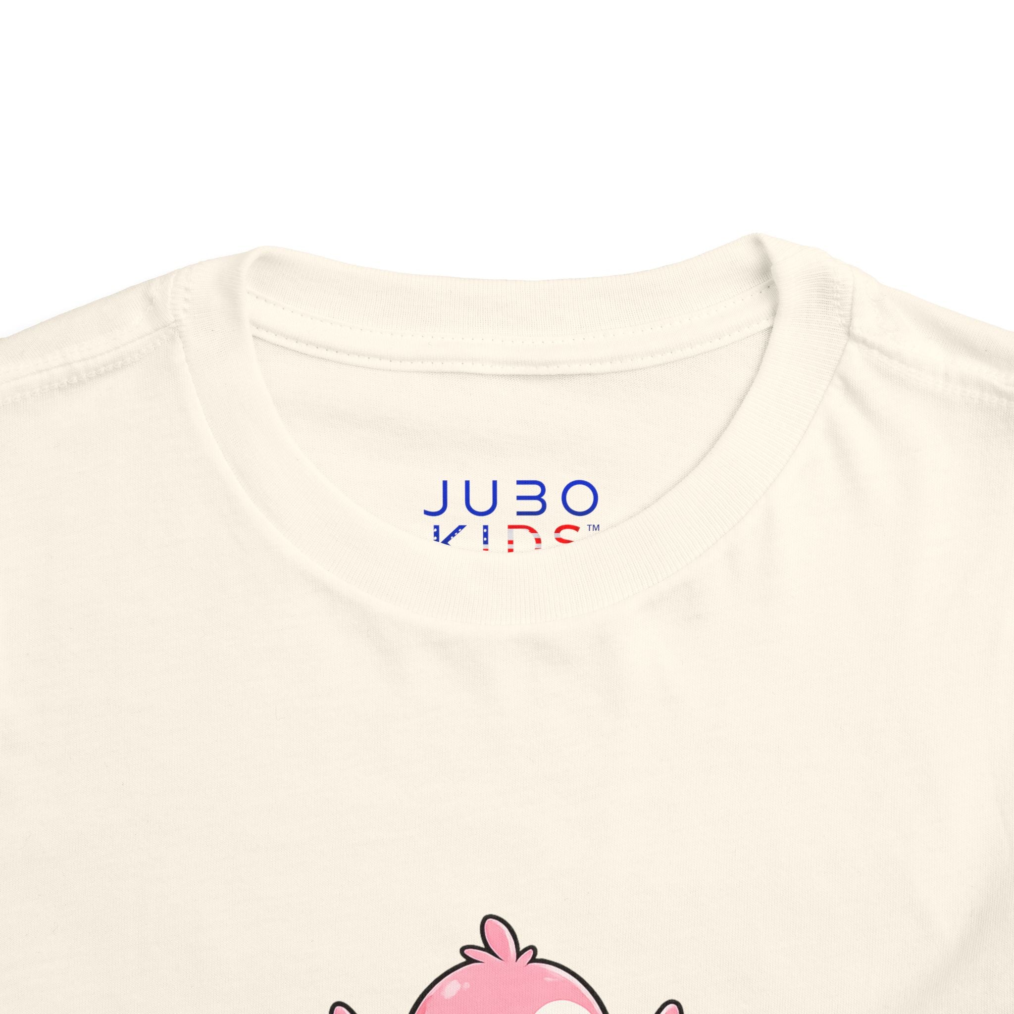 Toddler Tee — Cute Rainbow Baby Birds Graphic Shirt