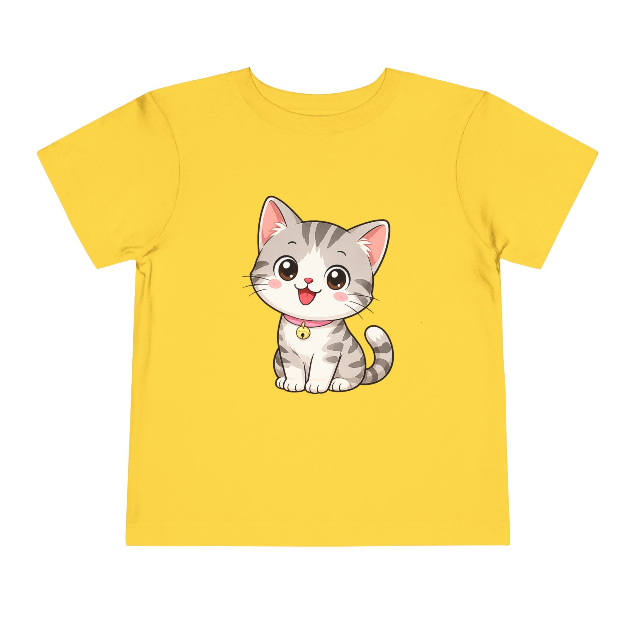 Kitten Toddler Tee — Adorable Cat Graphic Shirt for Kids