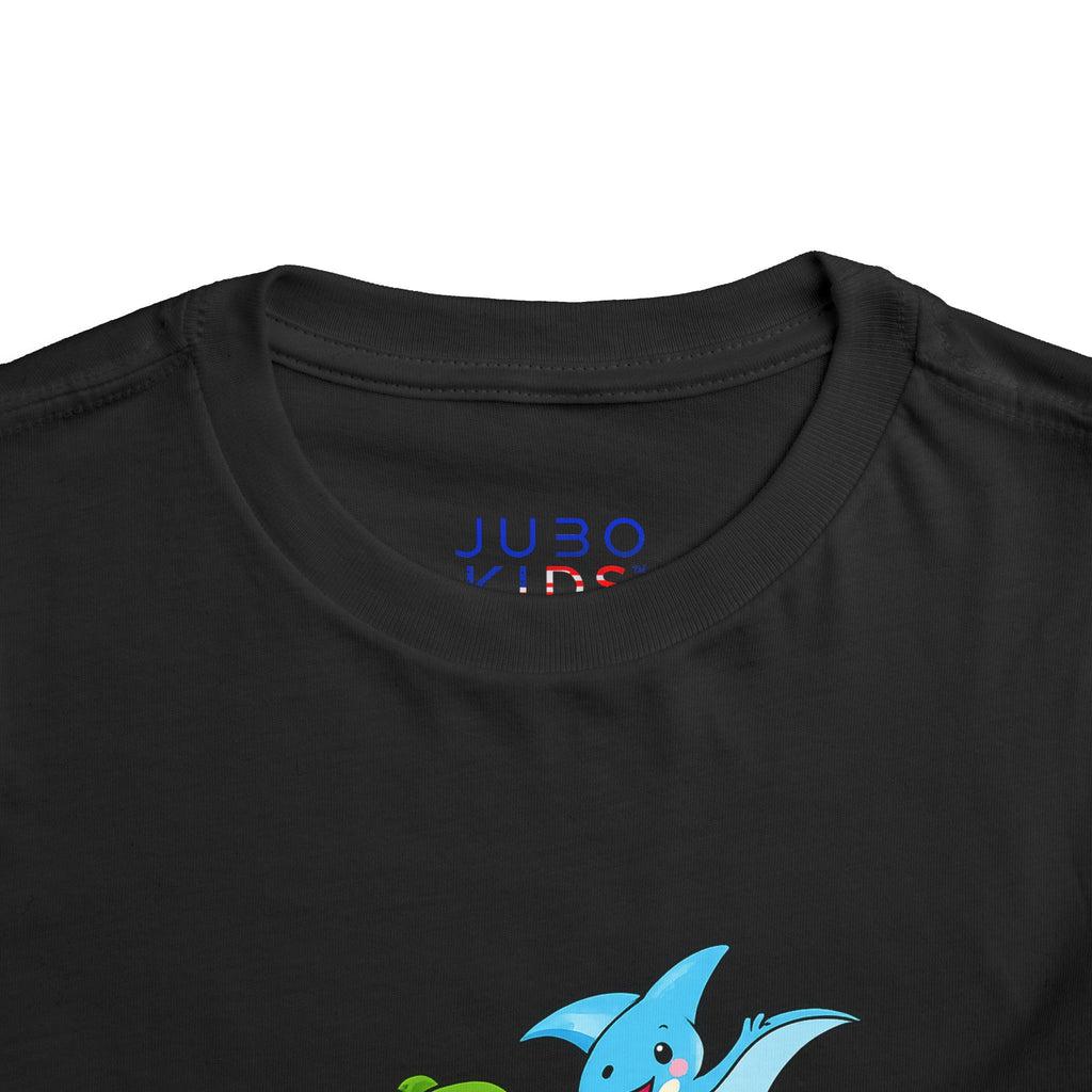 Colorful Dinosaur Toddler Tee — Playful Dino Graphic Shirt for Kids