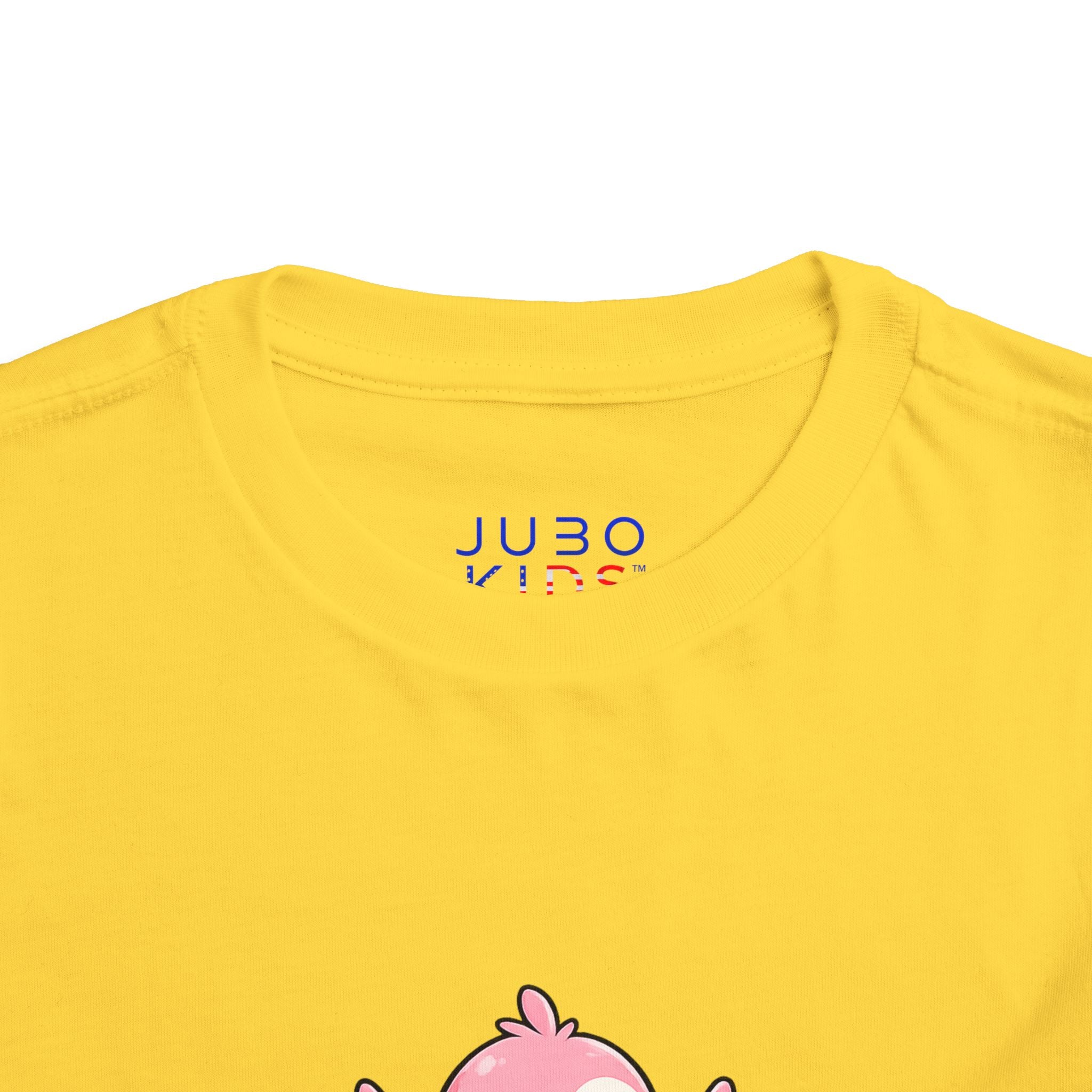 Toddler Tee — Cute Rainbow Baby Birds Graphic Shirt