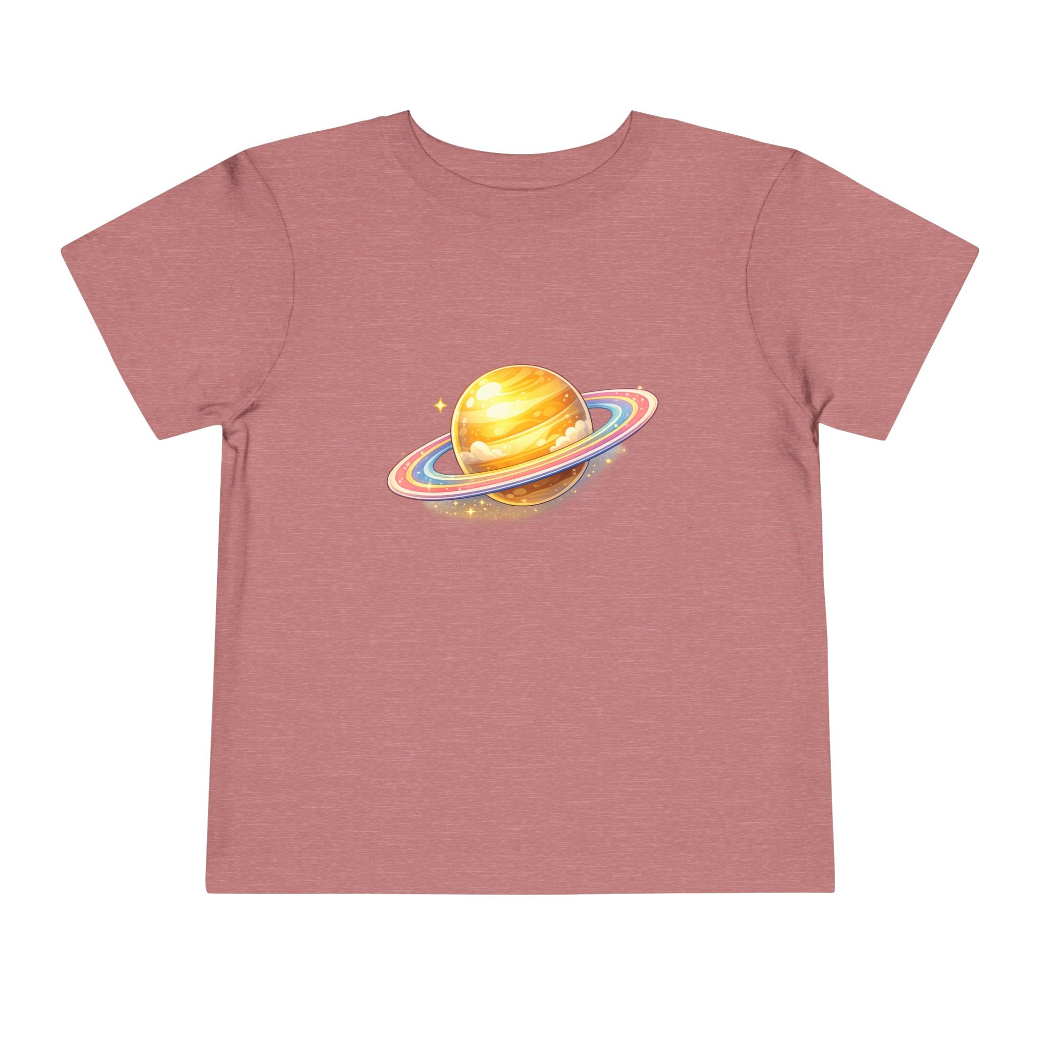 Toddler Tee - Cute Saturn Planet Graphic