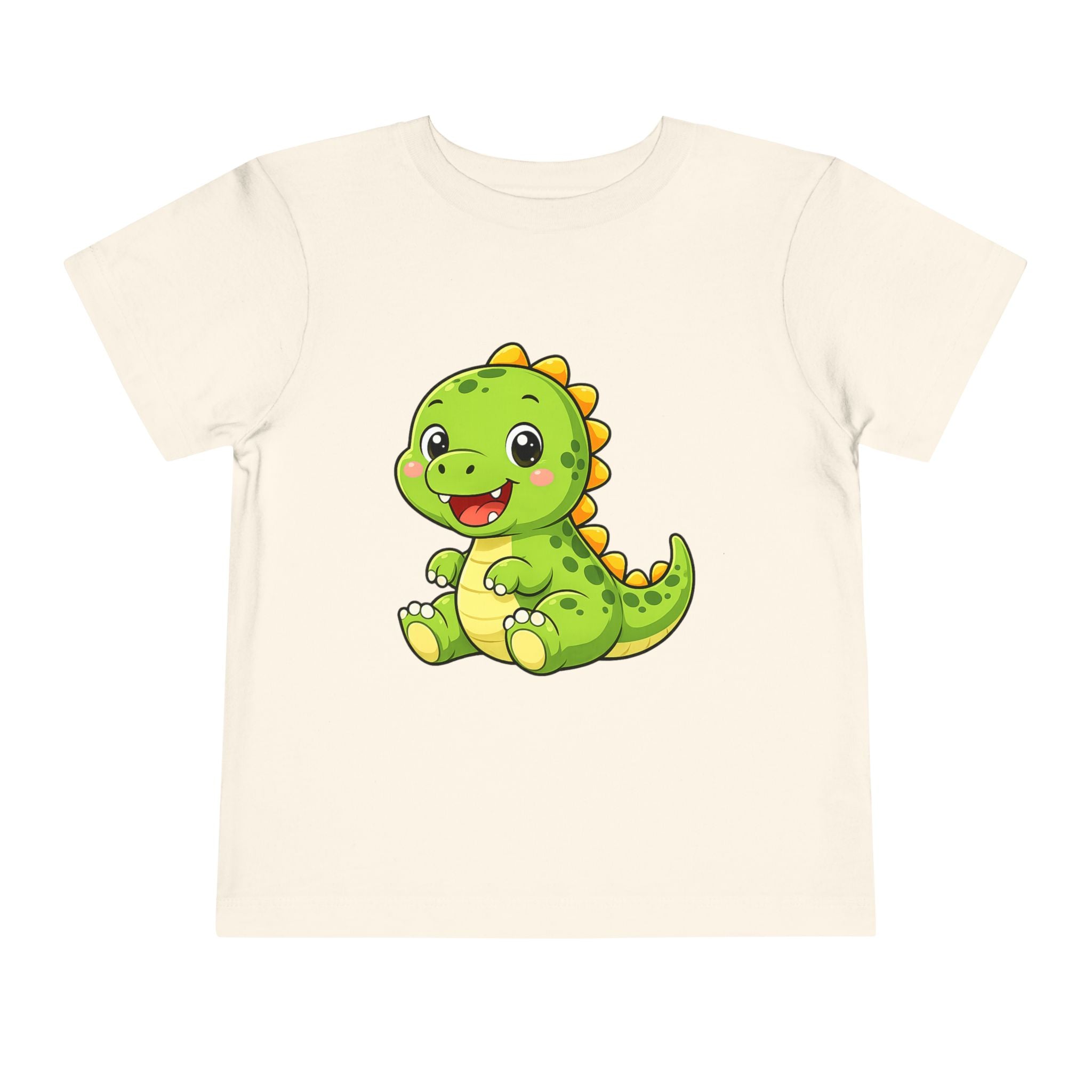 Baby Dinosaur Toddler Tee — Adorable Green Dino Graphic Shirt for Kids