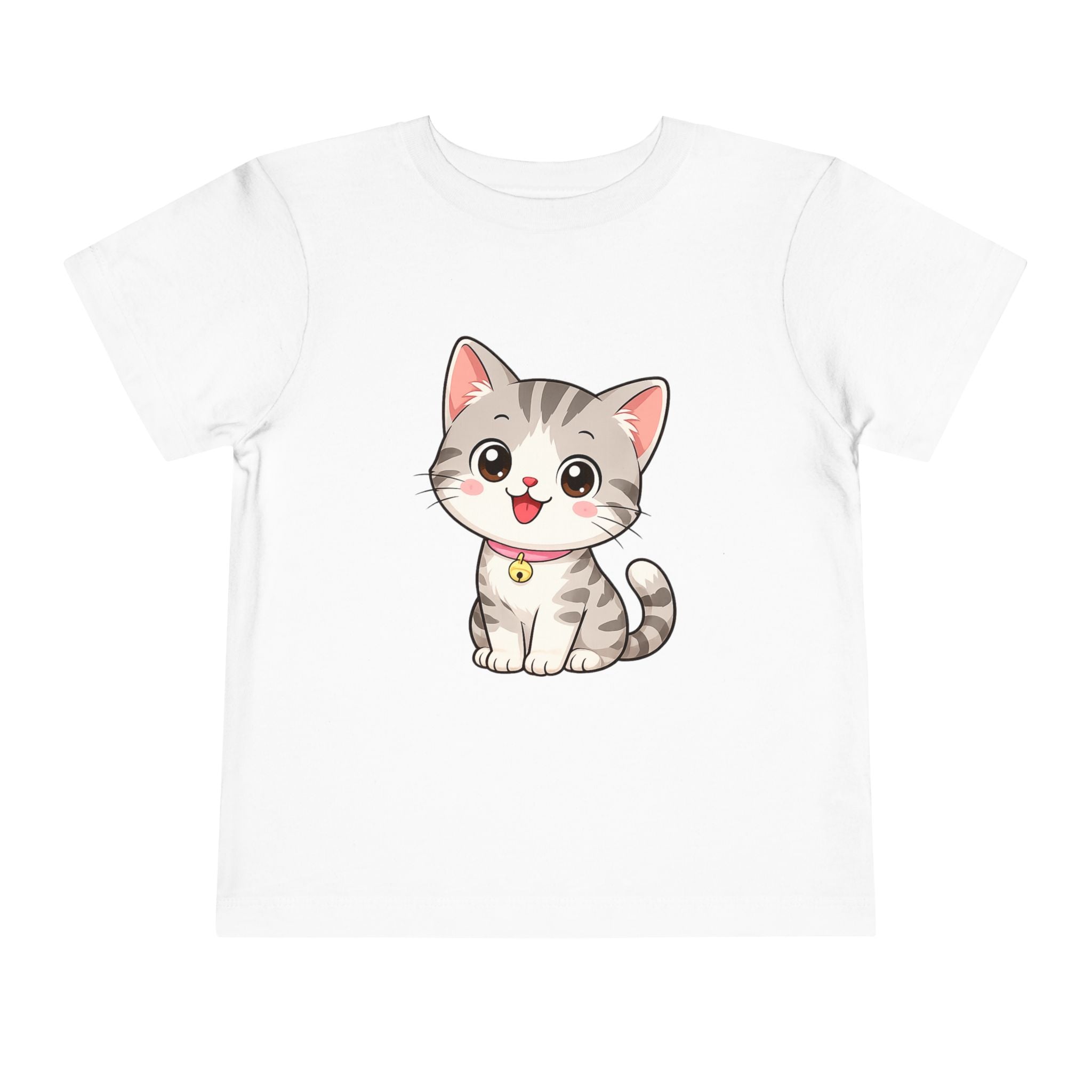 Kitten Toddler Tee — Adorable Cat Graphic Shirt for Kids