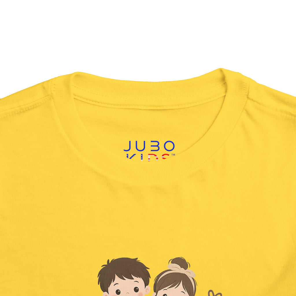 JOBO Kids Toddler Tee — Cute Cartoon Kids Graphic Shirt
