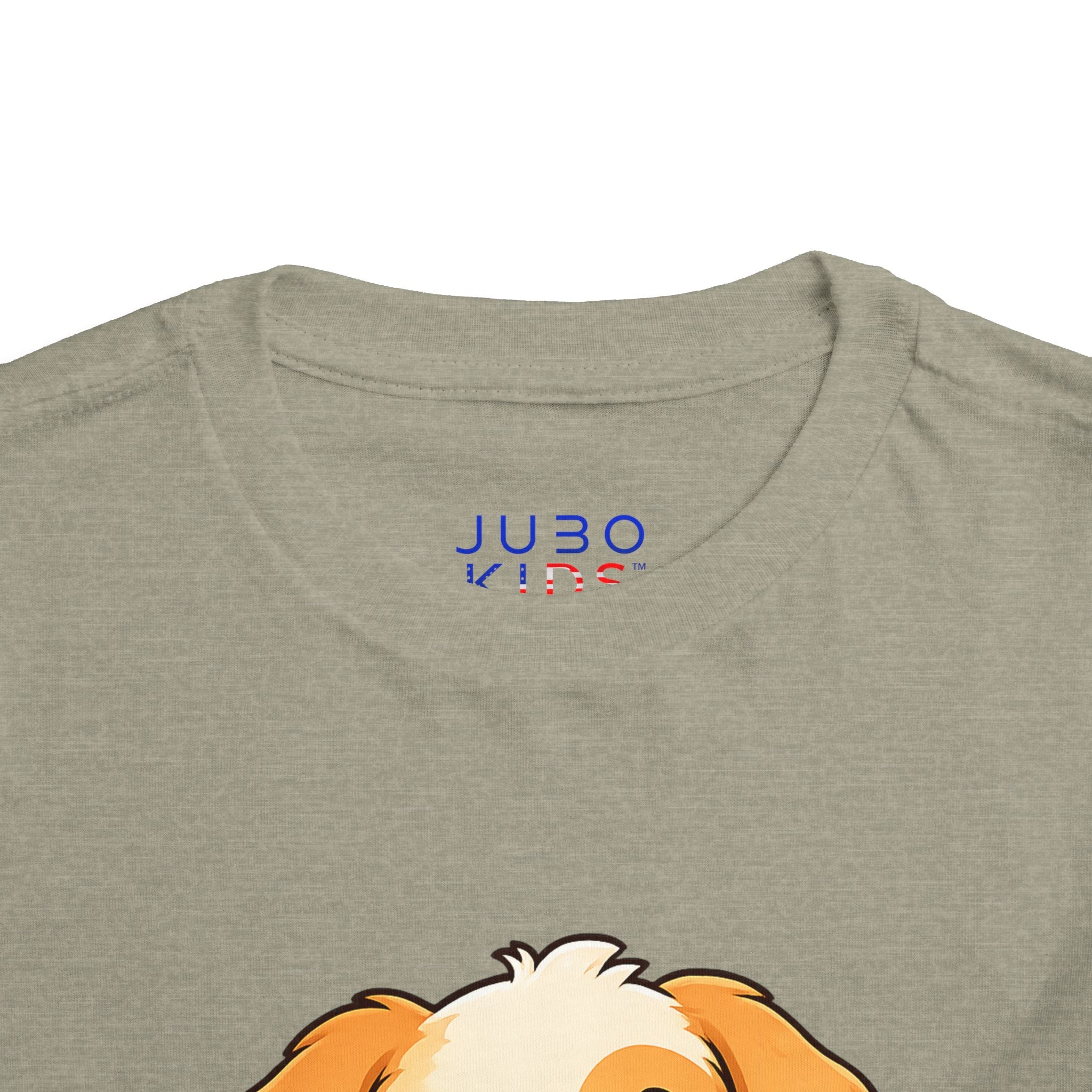 Puppy Toddler Tee – Adorable Cartoon Dog Graphic Shirt for Kids