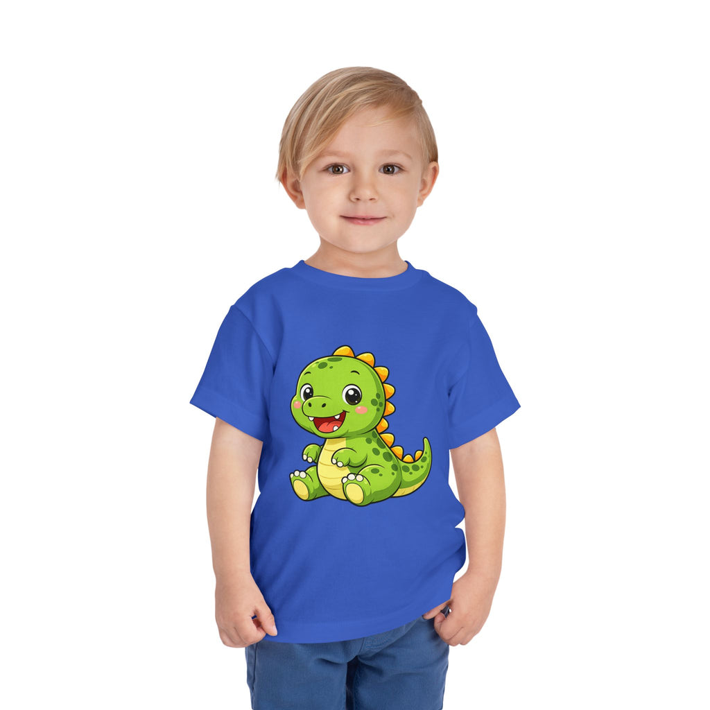Baby Dinosaur Toddler Tee — Adorable Green Dino Graphic Shirt for Kids