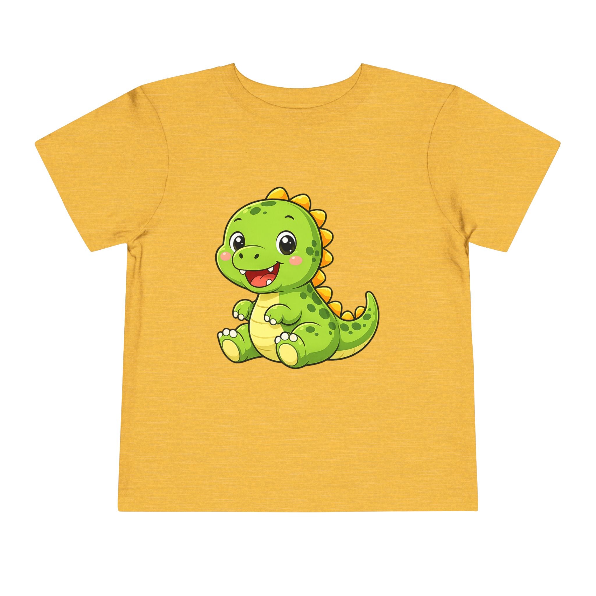 Baby Dinosaur Toddler Tee — Adorable Green Dino Graphic Shirt for Kids