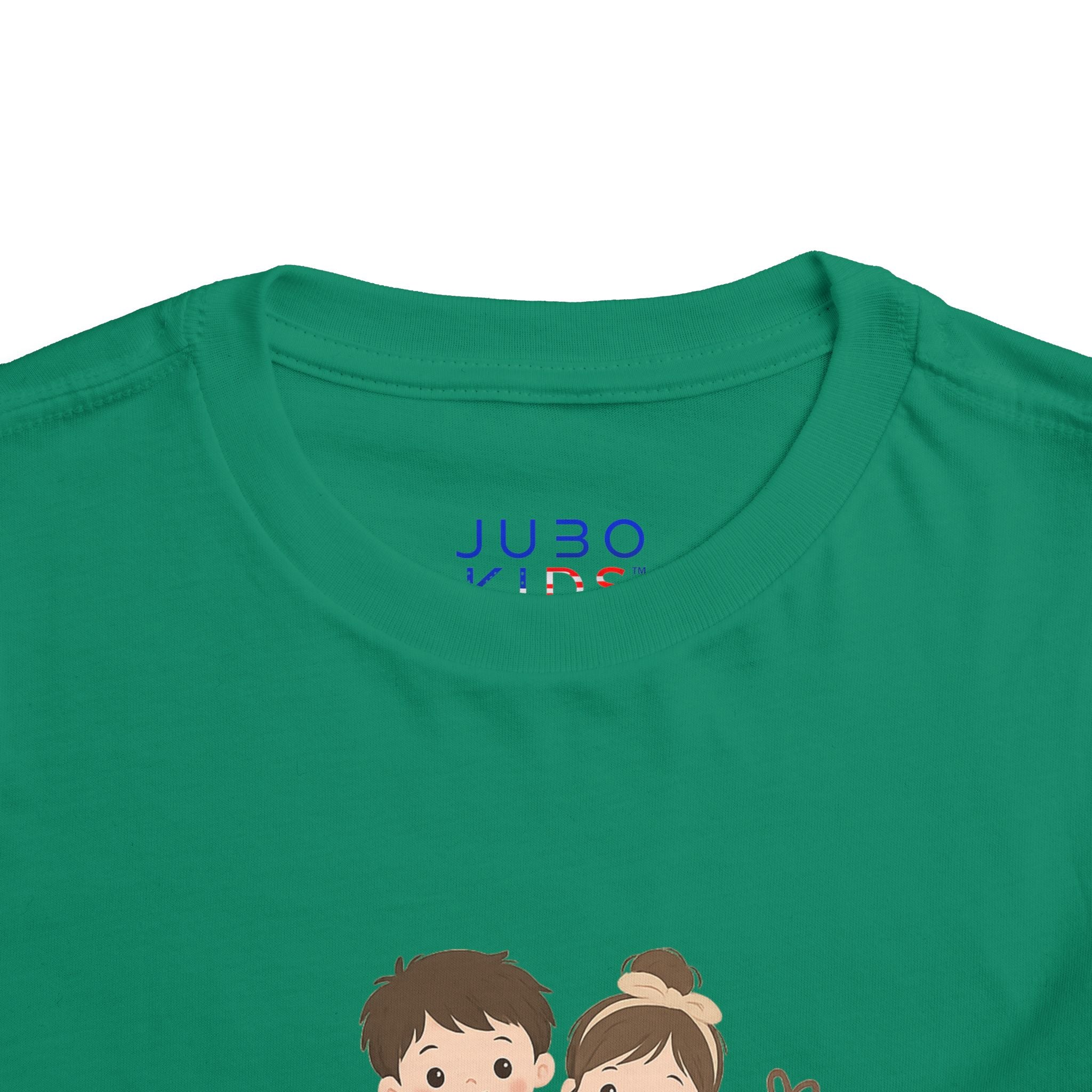 JOBO Kids Toddler Tee — Cute Cartoon Kids Graphic Shirt