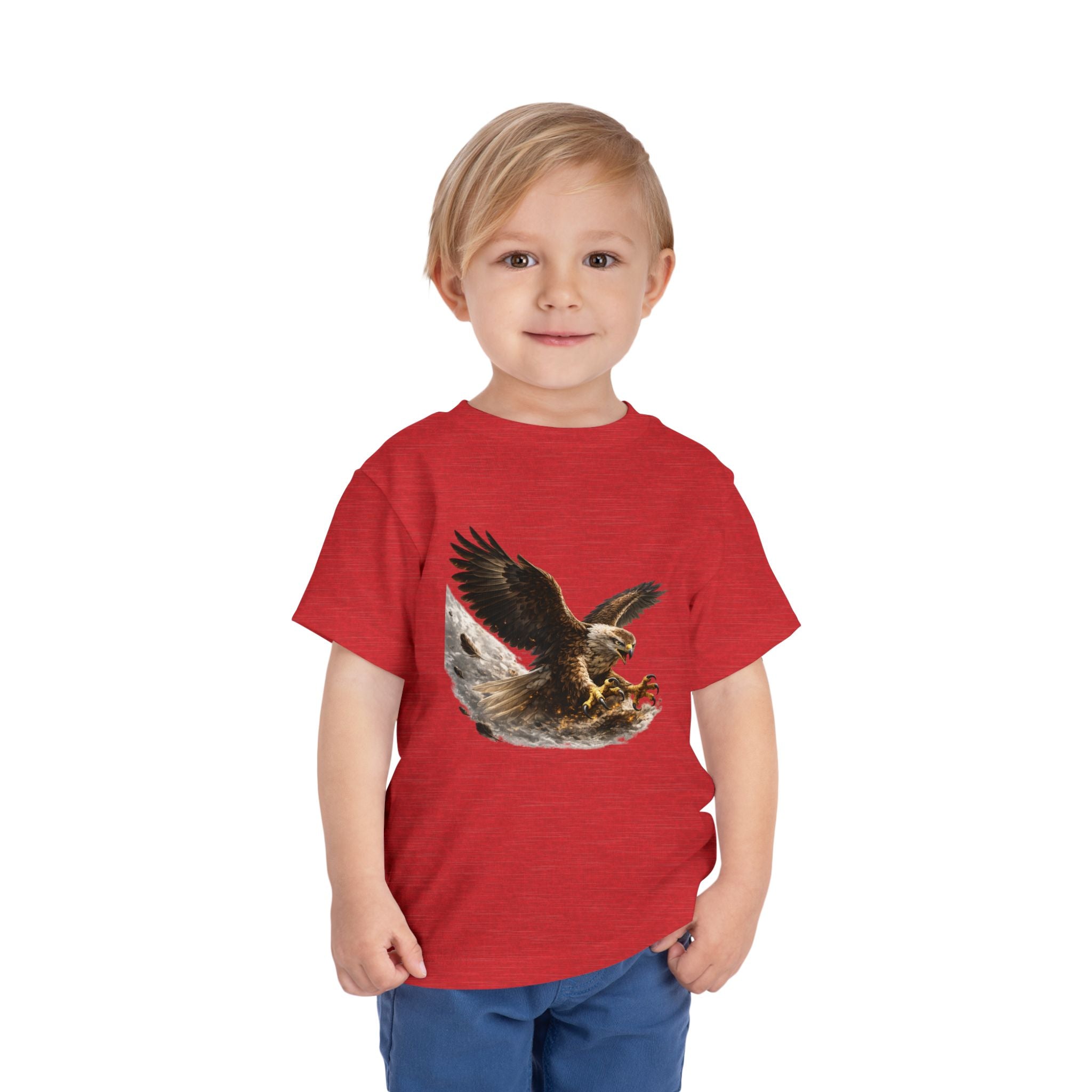 Toddler Eagle Graphic Tee — Majestic Flying Eagle Kids T-Shirt