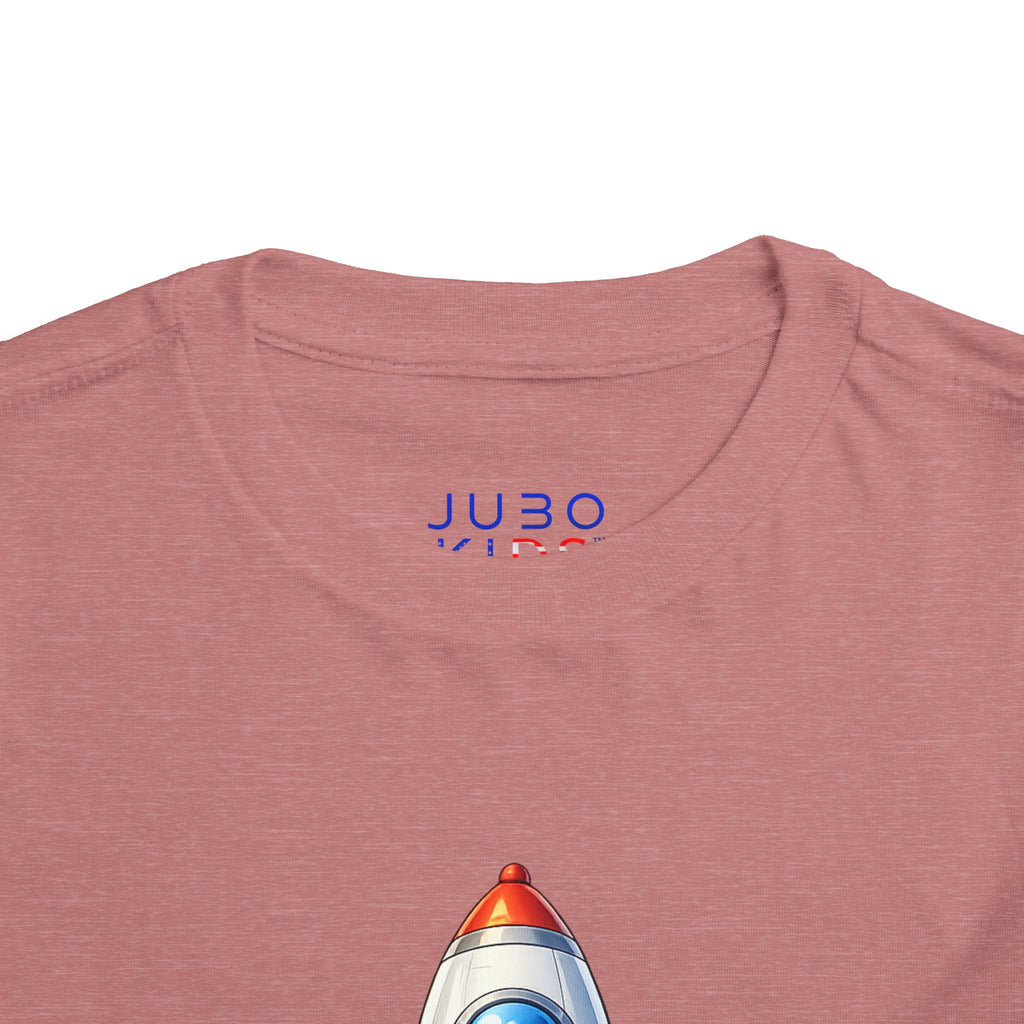 Toddler Rocket Tee - Cute Space Rocket Graphic Shirt for Kids
