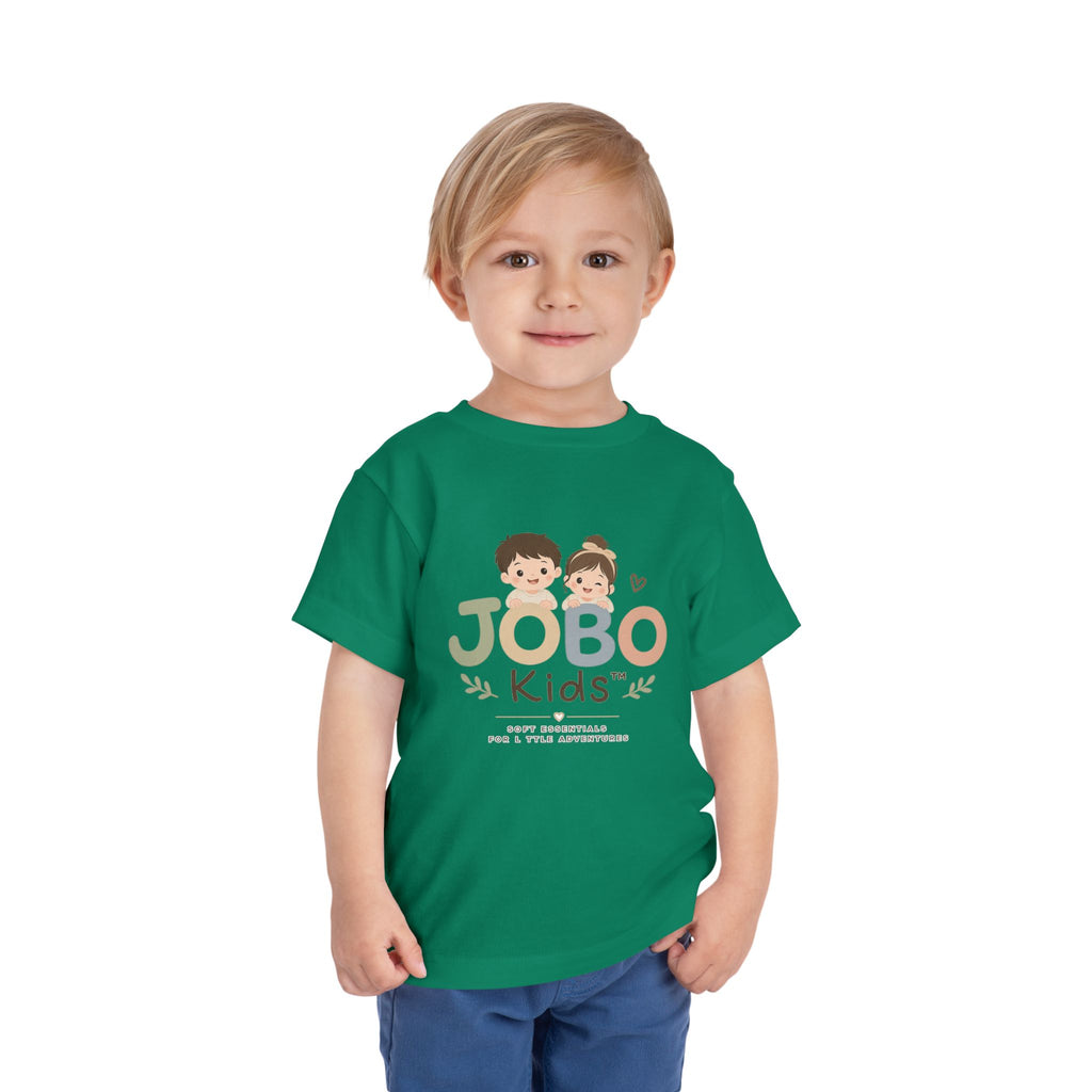 JOBO Kids Toddler Tee — Cute Cartoon Kids Graphic Shirt