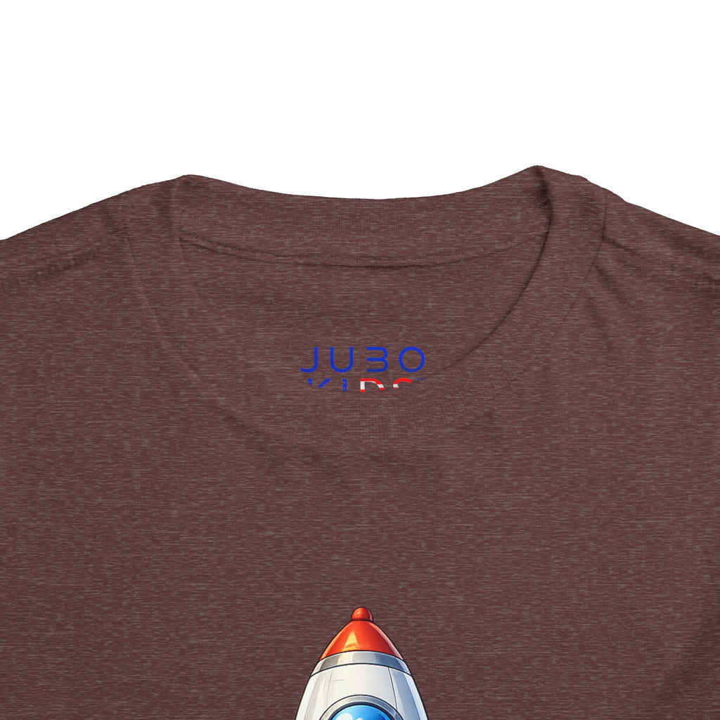 Toddler Rocket Tee - Cute Space Rocket Graphic Shirt for Kids