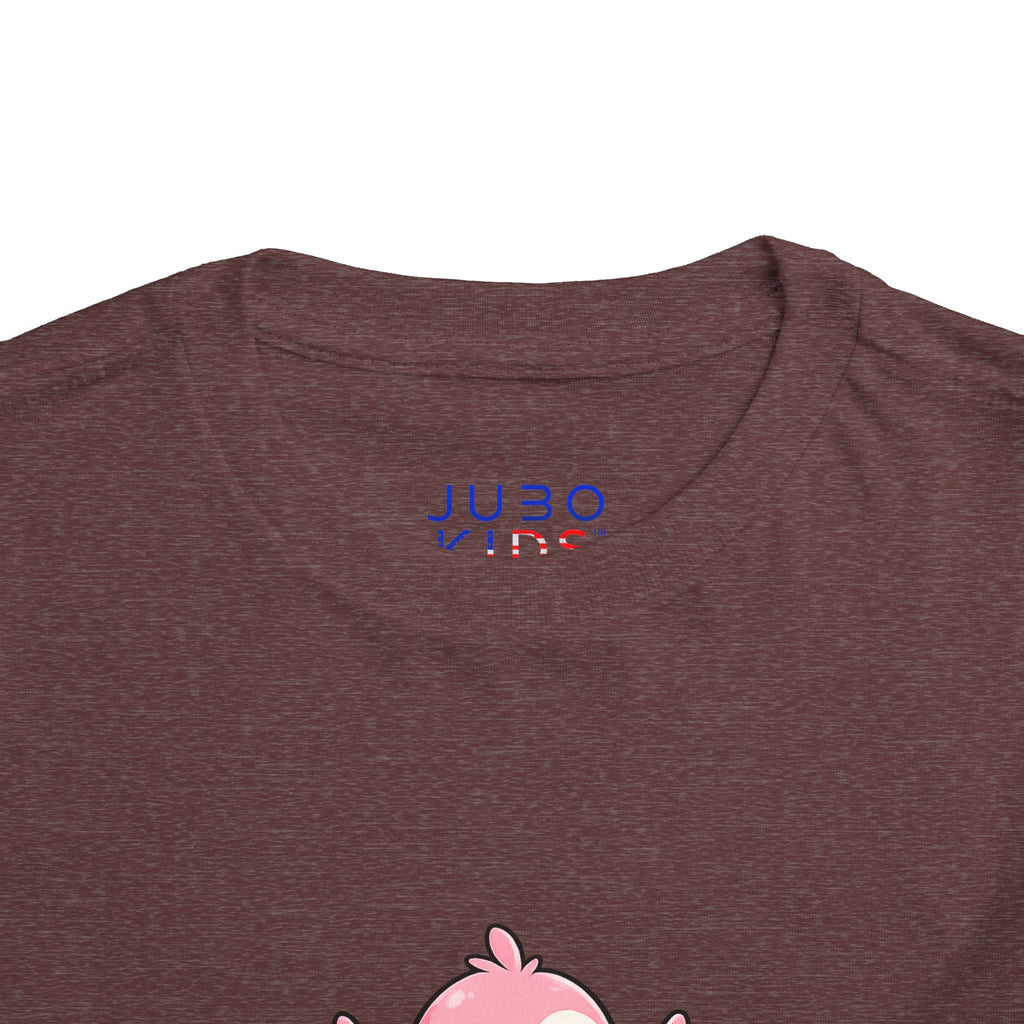 Toddler Tee — Cute Rainbow Baby Birds Graphic Shirt