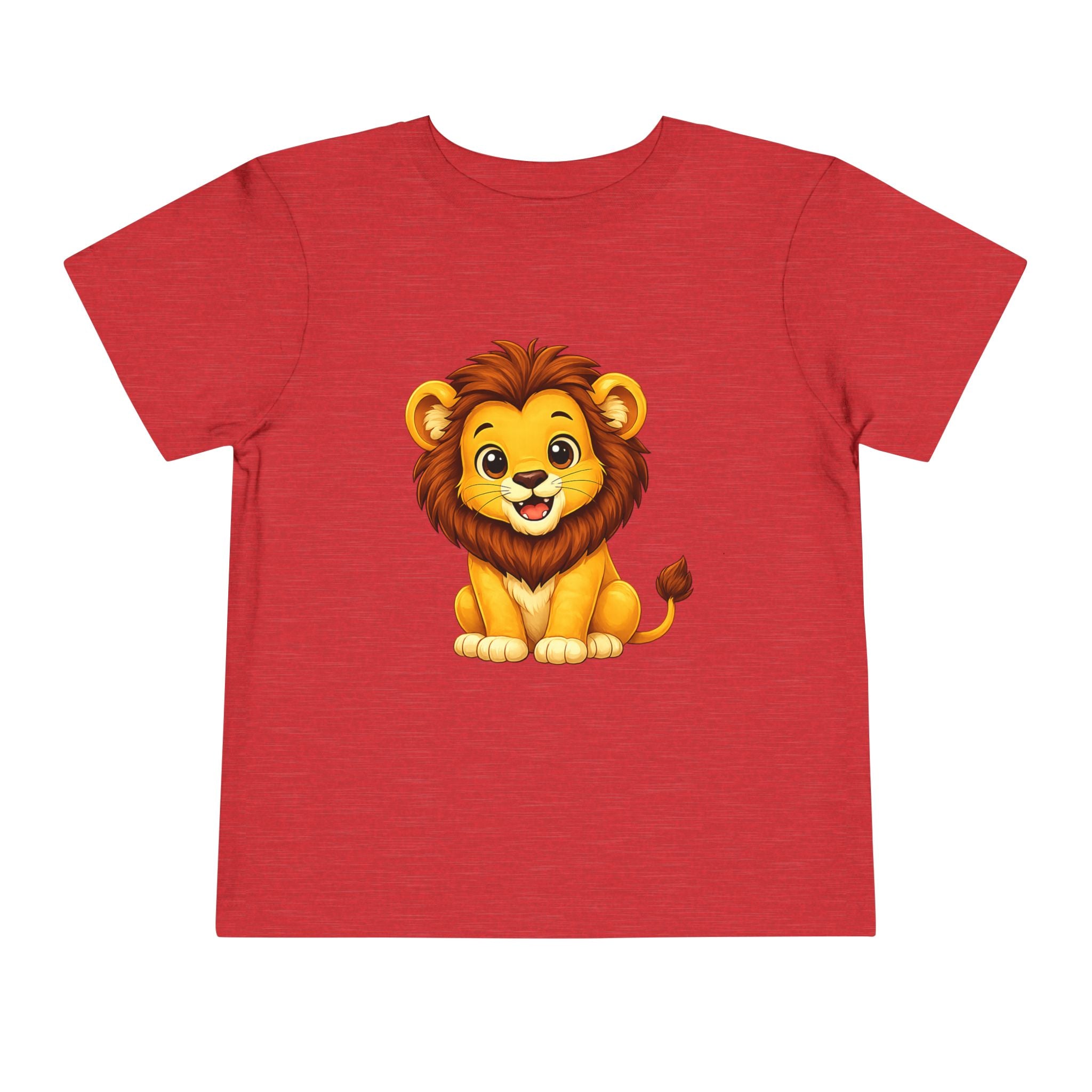 Baby Lion Toddler Tee — Adorable Safari Animal Short Sleeve Shirt