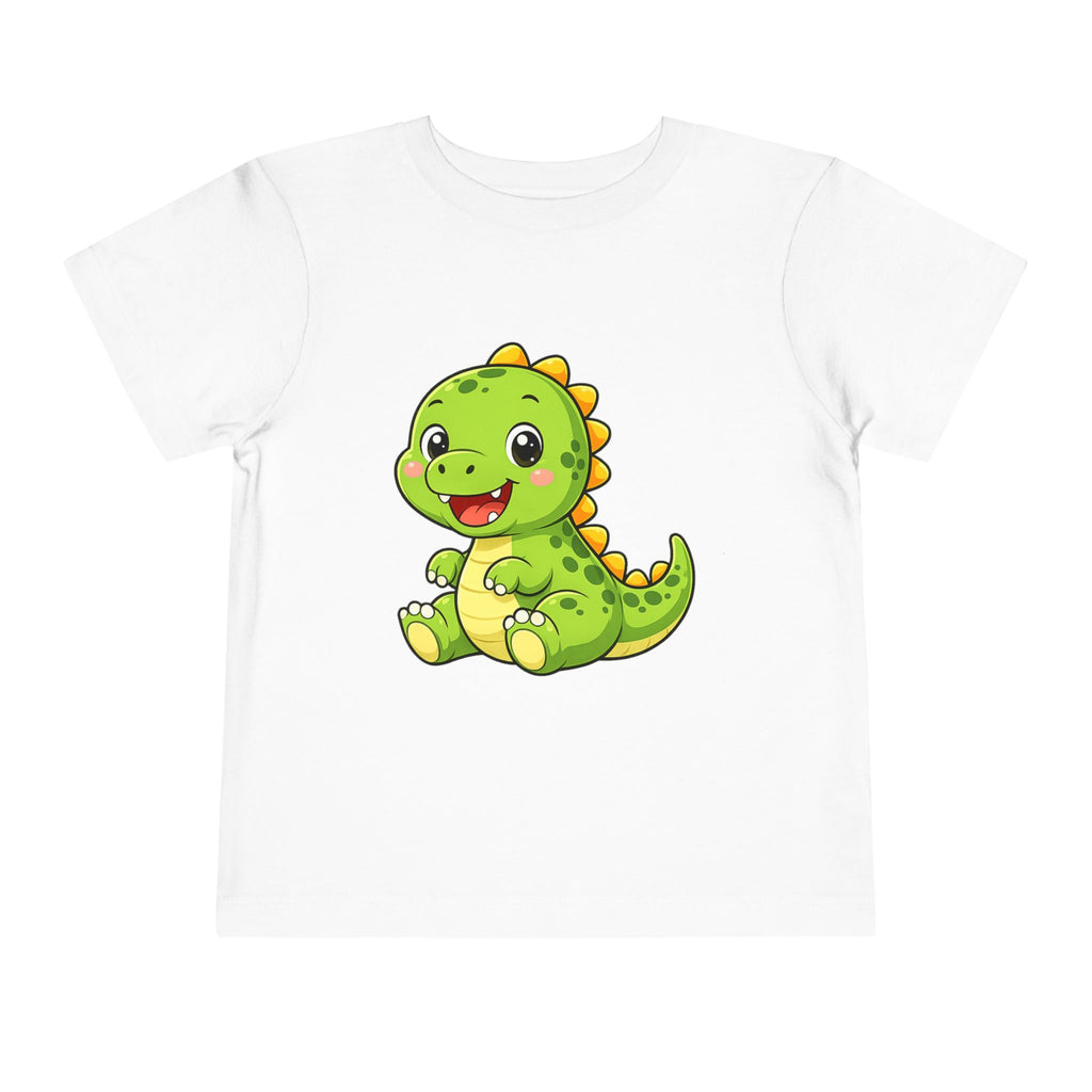 Baby Dinosaur Toddler Tee — Adorable Green Dino Graphic Shirt for Kids
