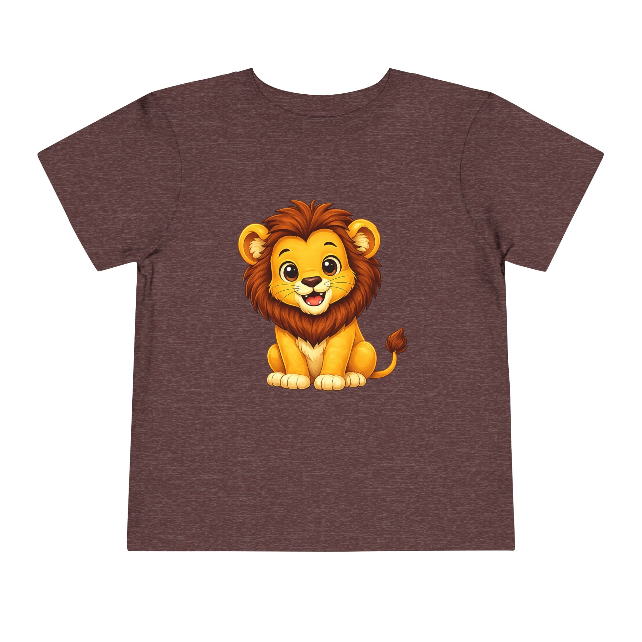 Baby Lion Toddler Tee — Adorable Safari Animal Short Sleeve Shirt