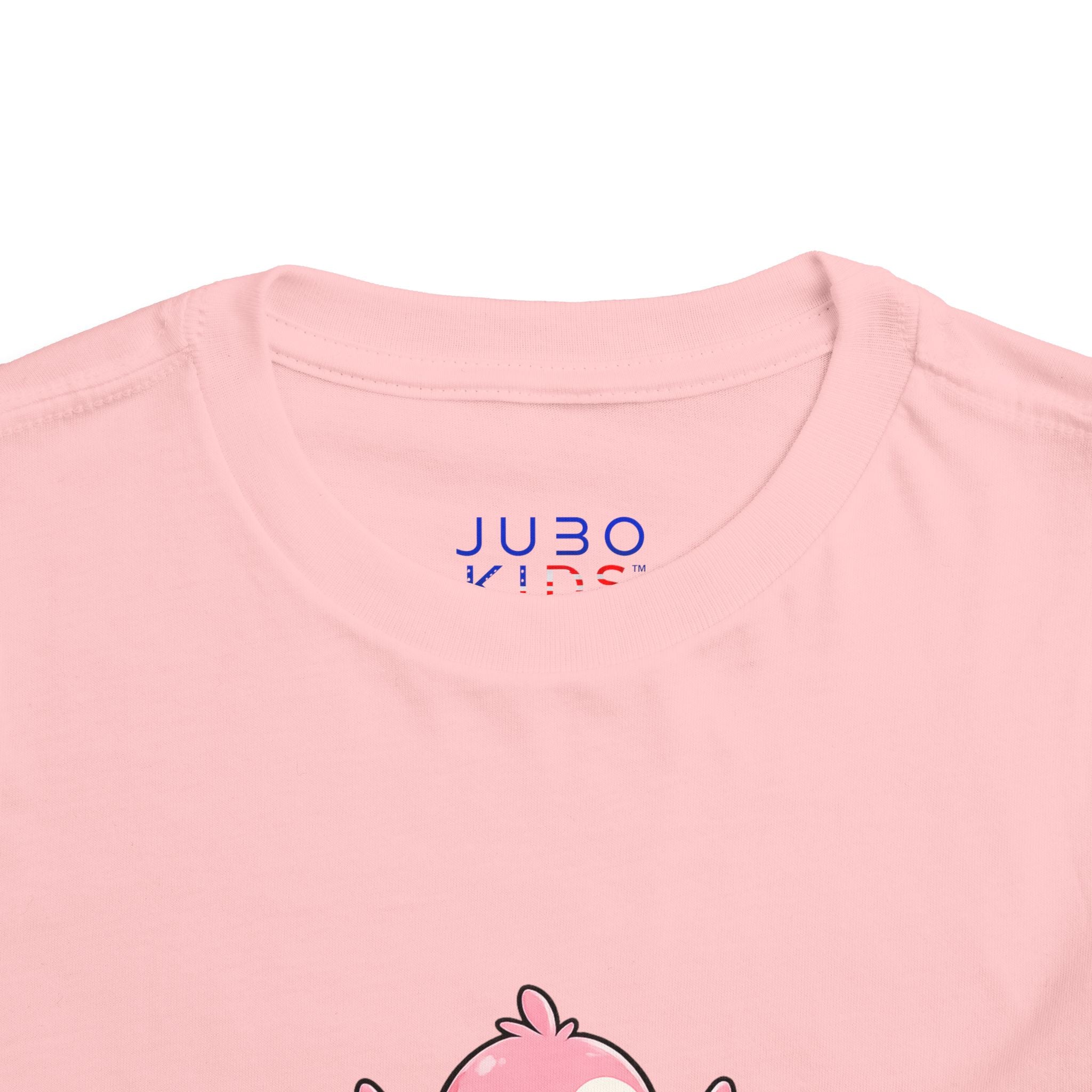Toddler Tee — Cute Rainbow Baby Birds Graphic Shirt